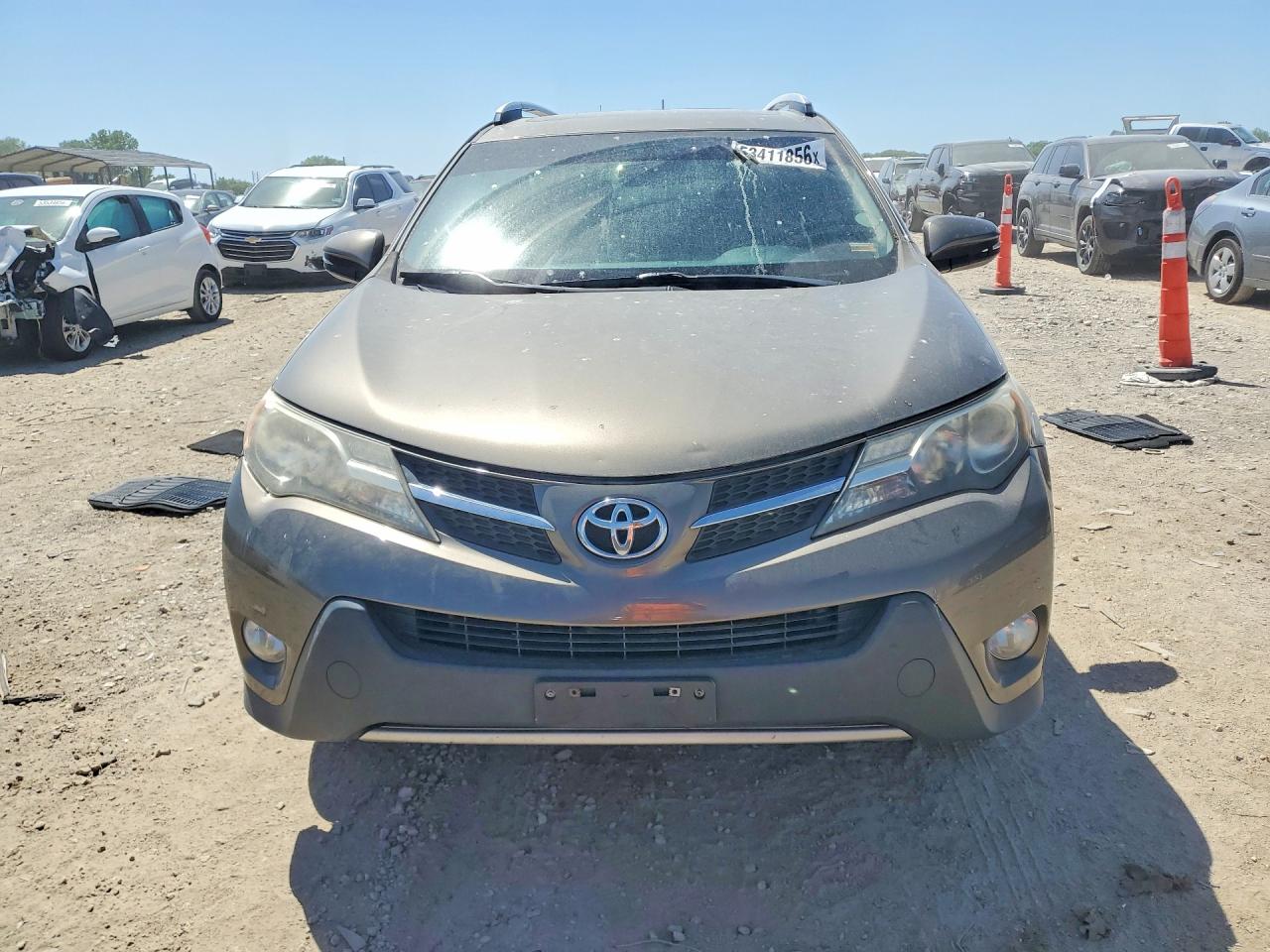 2013 Toyota Rav4 Limited Gray vin: JTMYFREV2DD013115