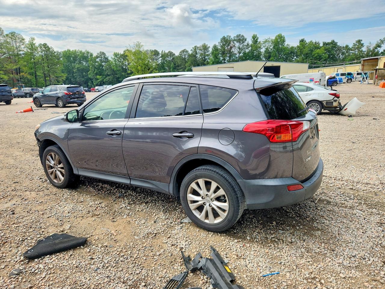 2013 Toyota Rav4 Limited Gray vin: JTMYFREV4D5005365
