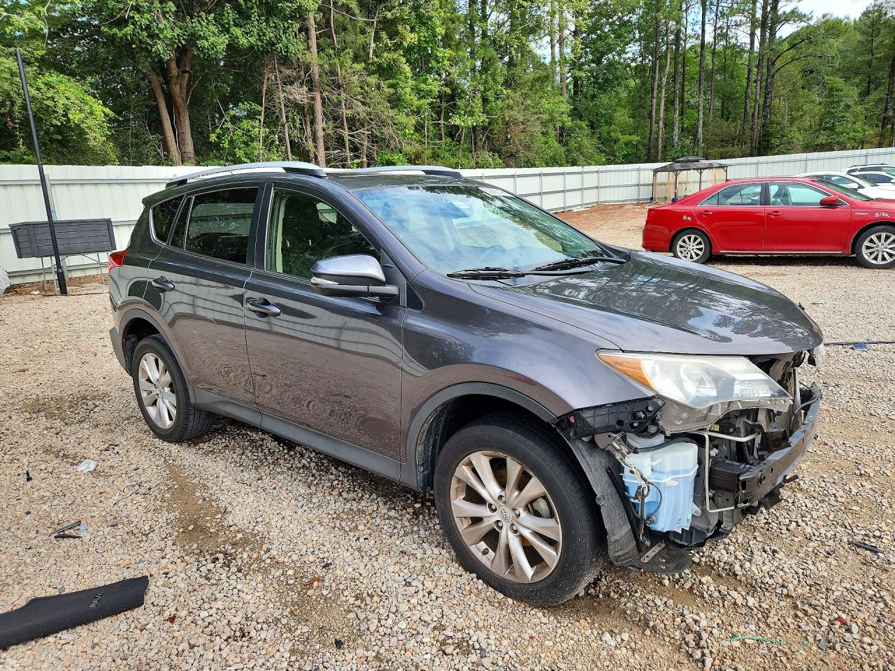 2013 Toyota Rav4 Limited Gray vin: JTMYFREV4D5005365