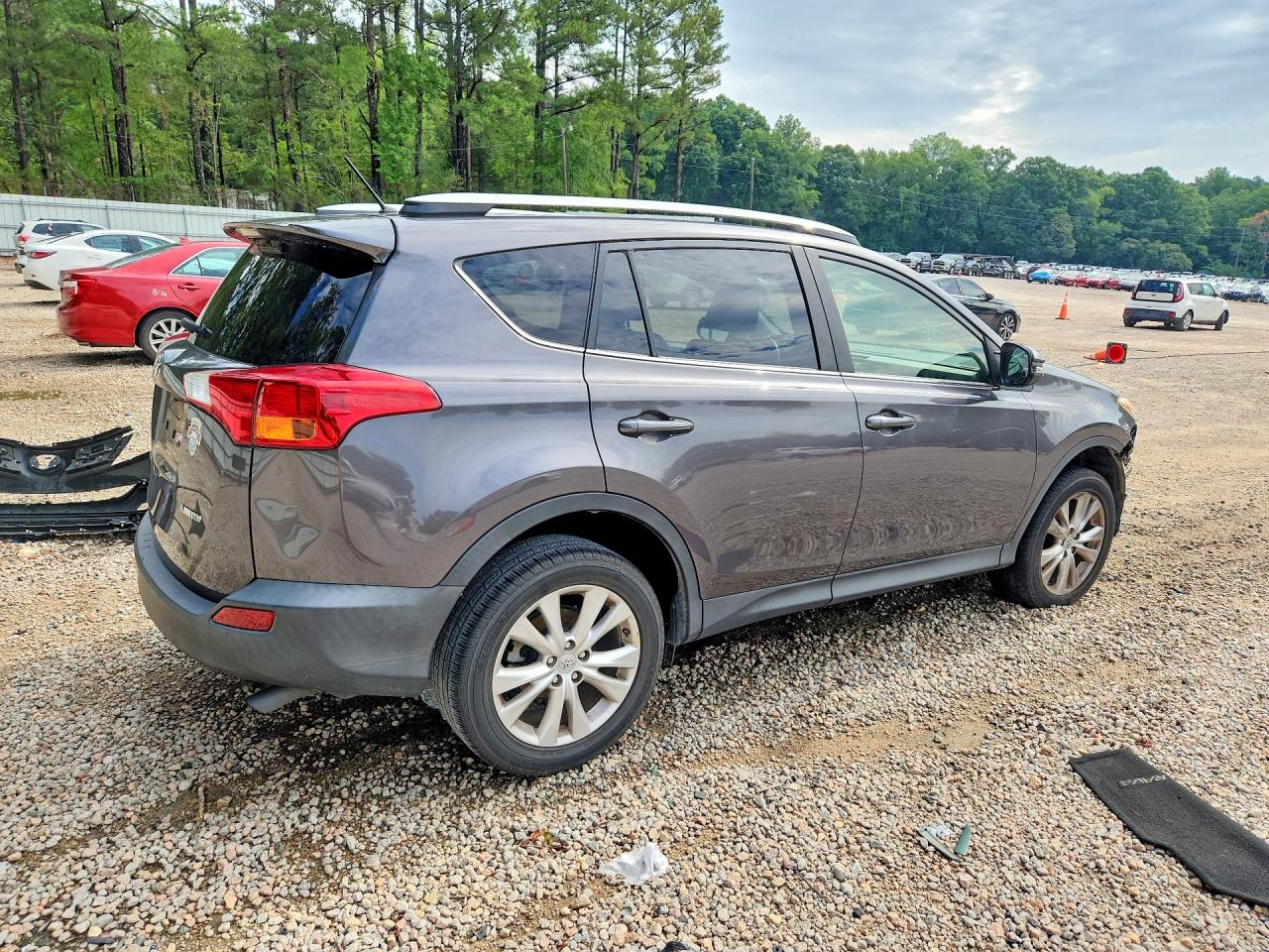 2013 Toyota Rav4 Limited Gray vin: JTMYFREV4D5005365