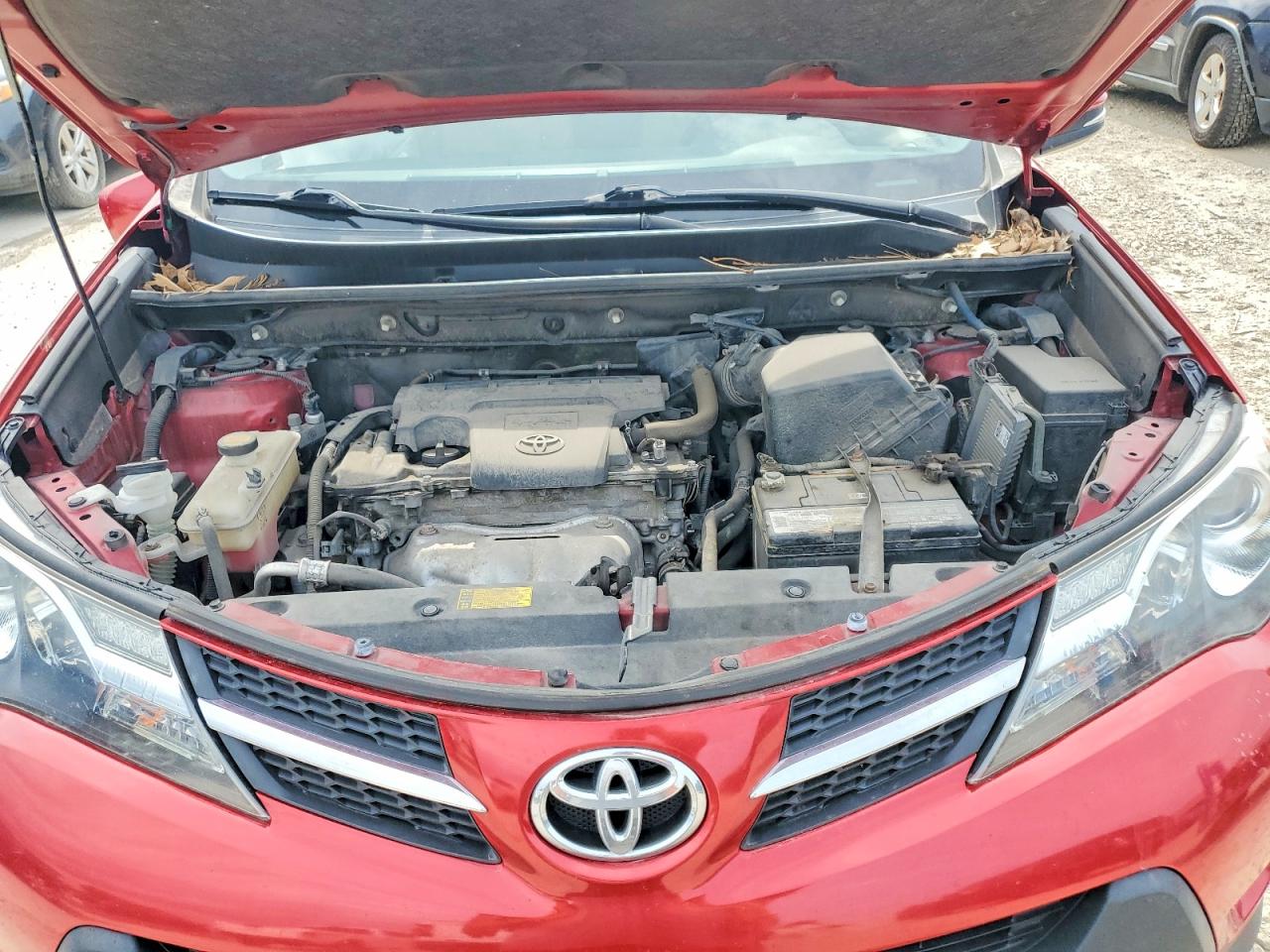 2013 Toyota Rav4 Limited Red vin: JTMYFREV4DD003203