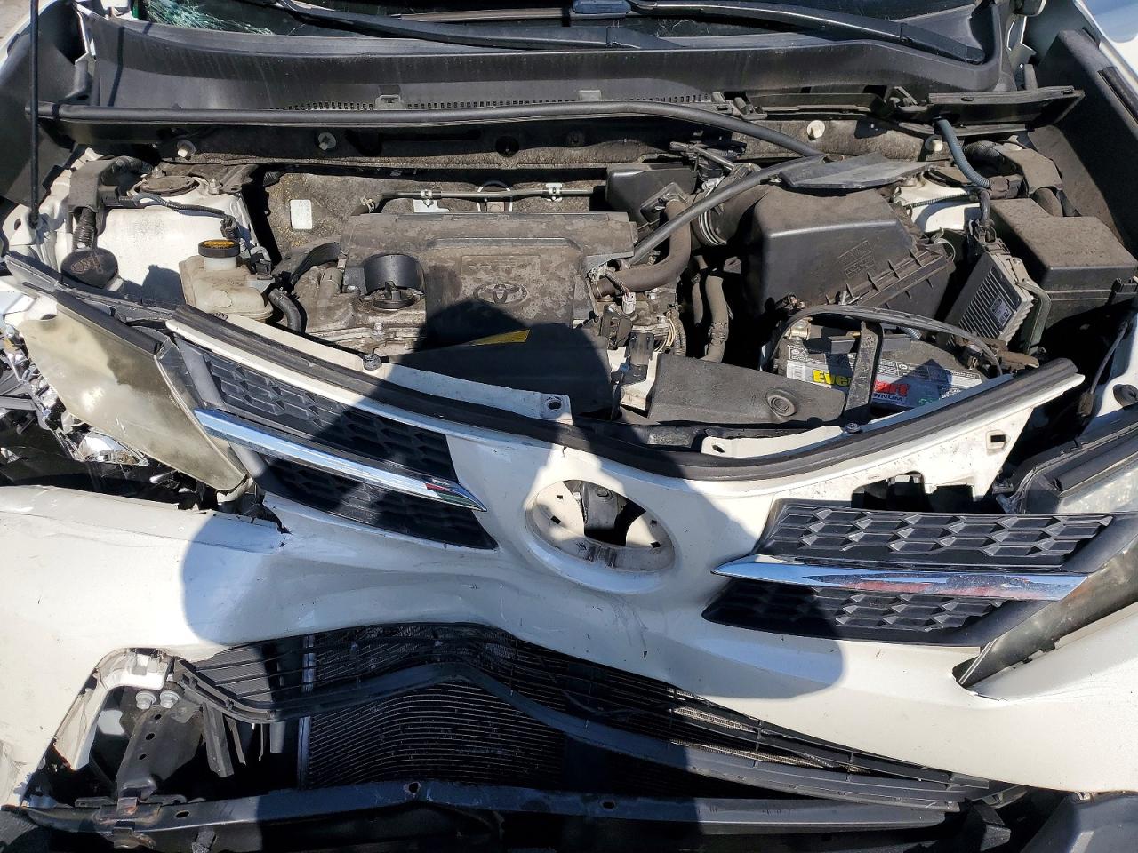 2013 Toyota Rav4 Limited White vin: JTMYFREV5D5007979
