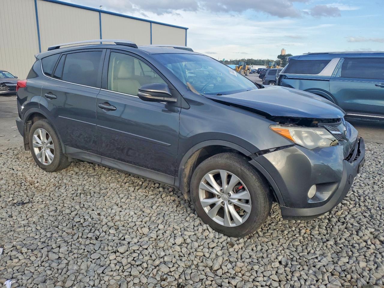 2013 Toyota Rav4 Limited Gray vin: JTMYFREV5DD013741