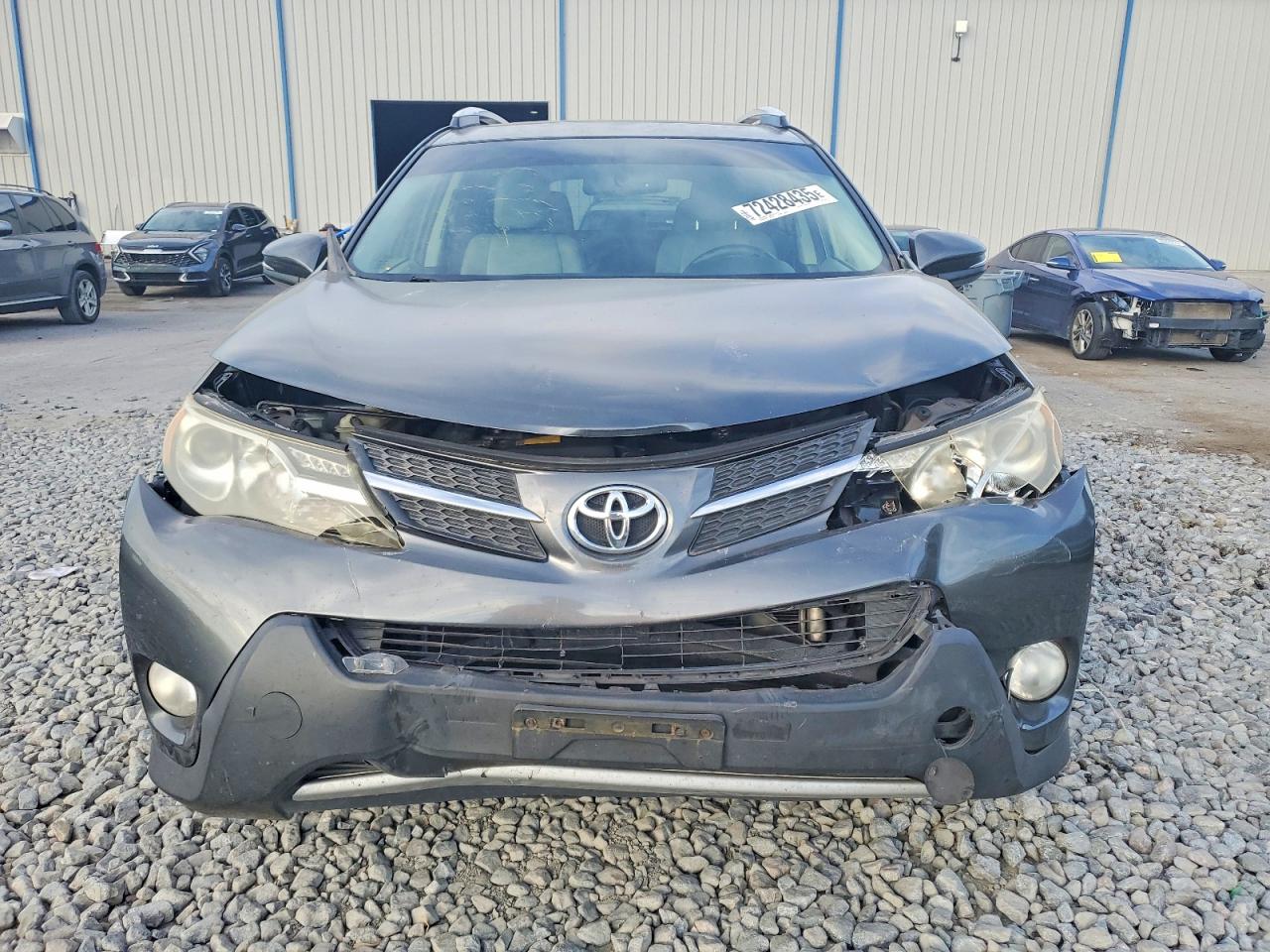 2013 Toyota Rav4 Limited Gray vin: JTMYFREV5DD013741