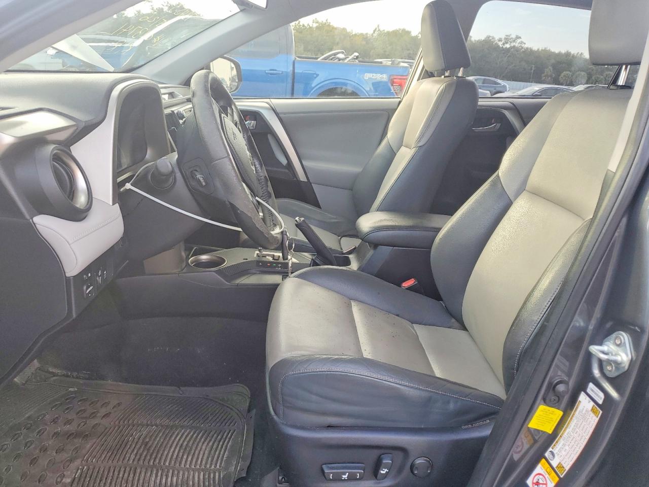 2013 Toyota Rav4 Limited Gray vin: JTMYFREV5DD013741