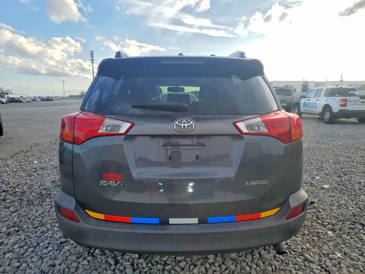 2013 Toyota Rav4 Limited Gray vin: JTMYFREV5DD013741