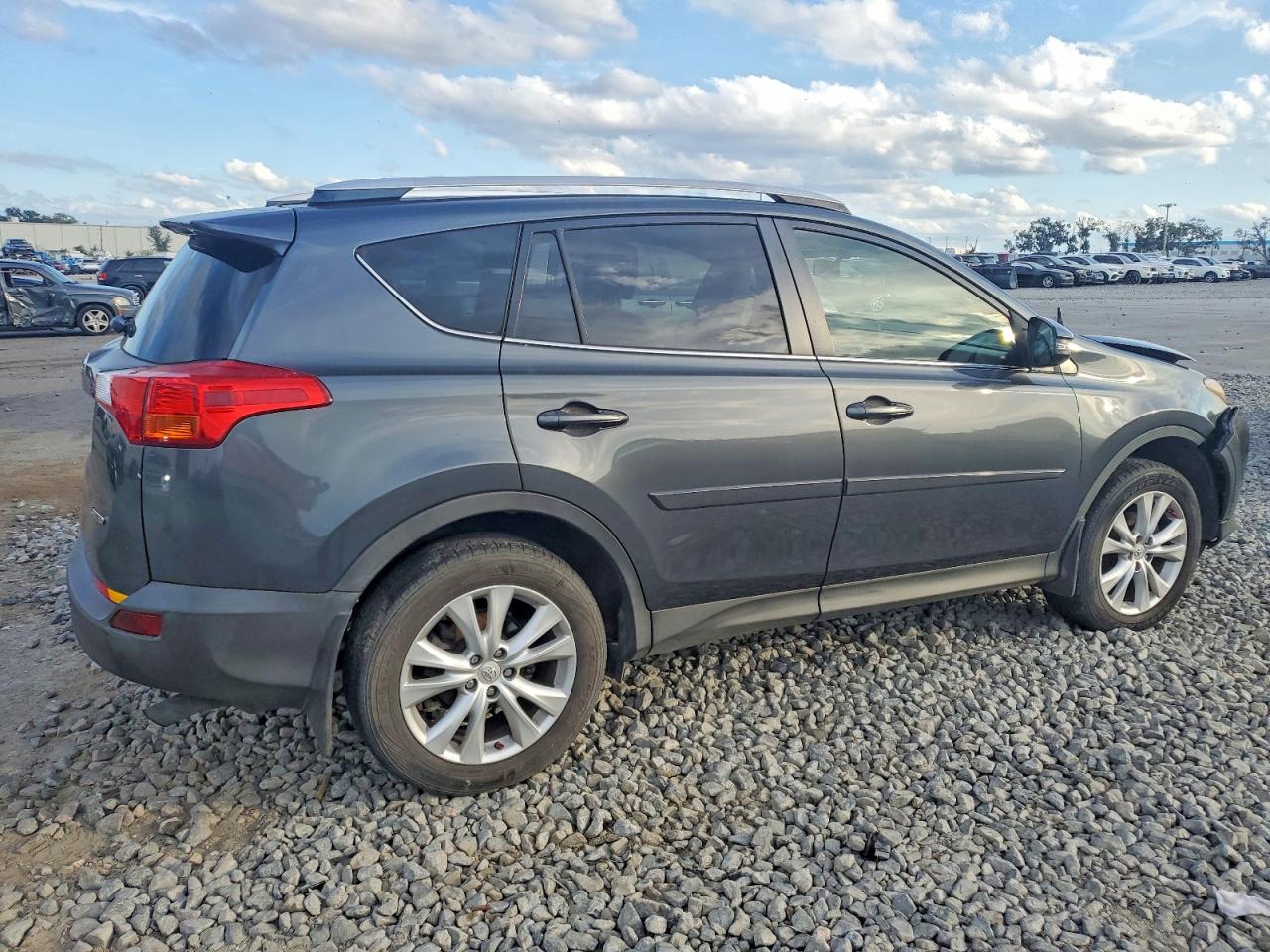 2013 Toyota Rav4 Limited Gray vin: JTMYFREV5DD013741