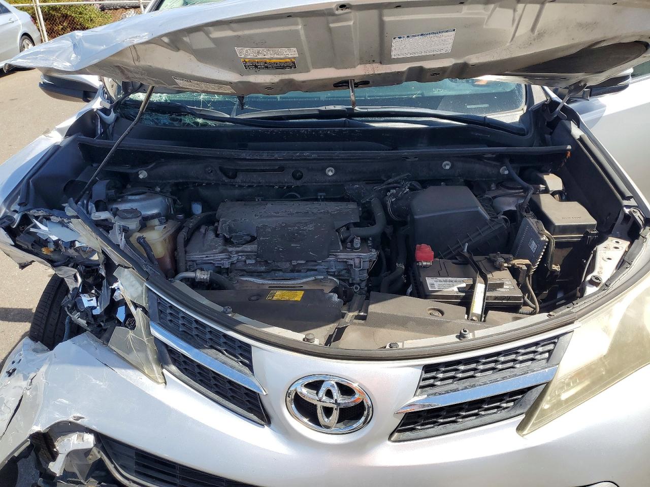 2014 Toyota Rav4 Limited Silver vin: JTMYFREV5ED034882