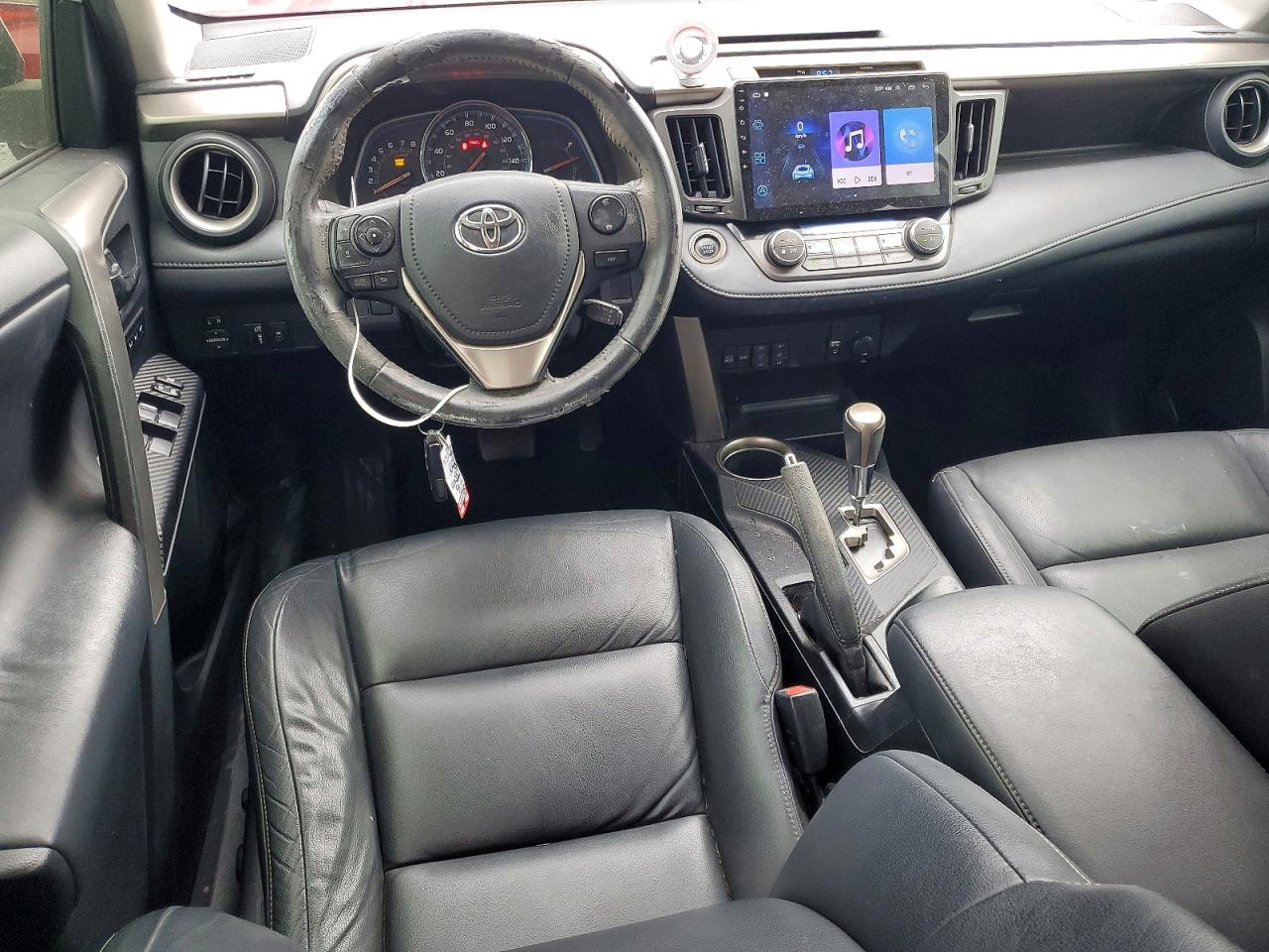 2015 Toyota Rav4 Limited White vin: JTMYFREV5FJ050681