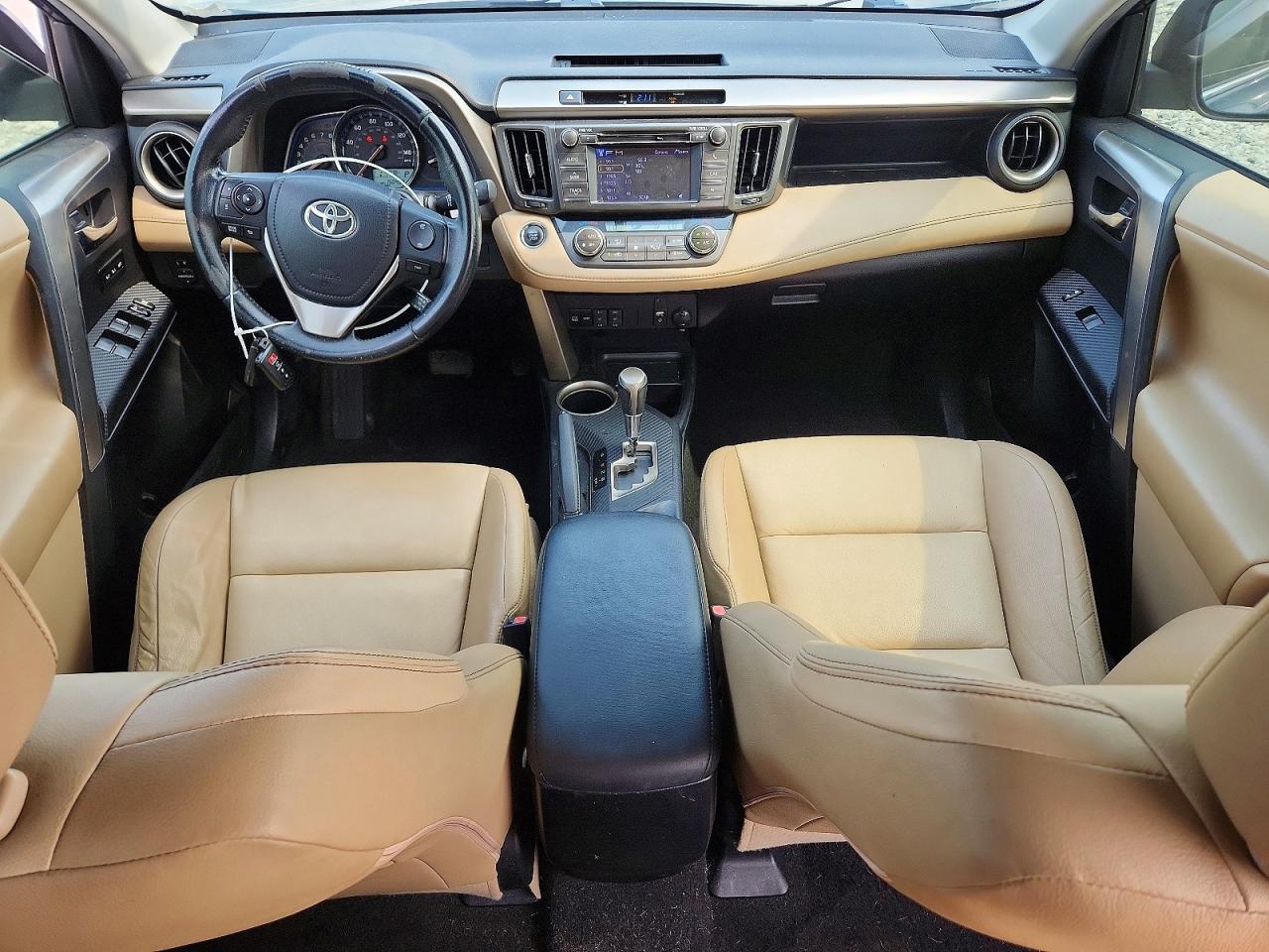 2013 Toyota Rav4 Limited Blue vin: JTMYFREV6DD025381