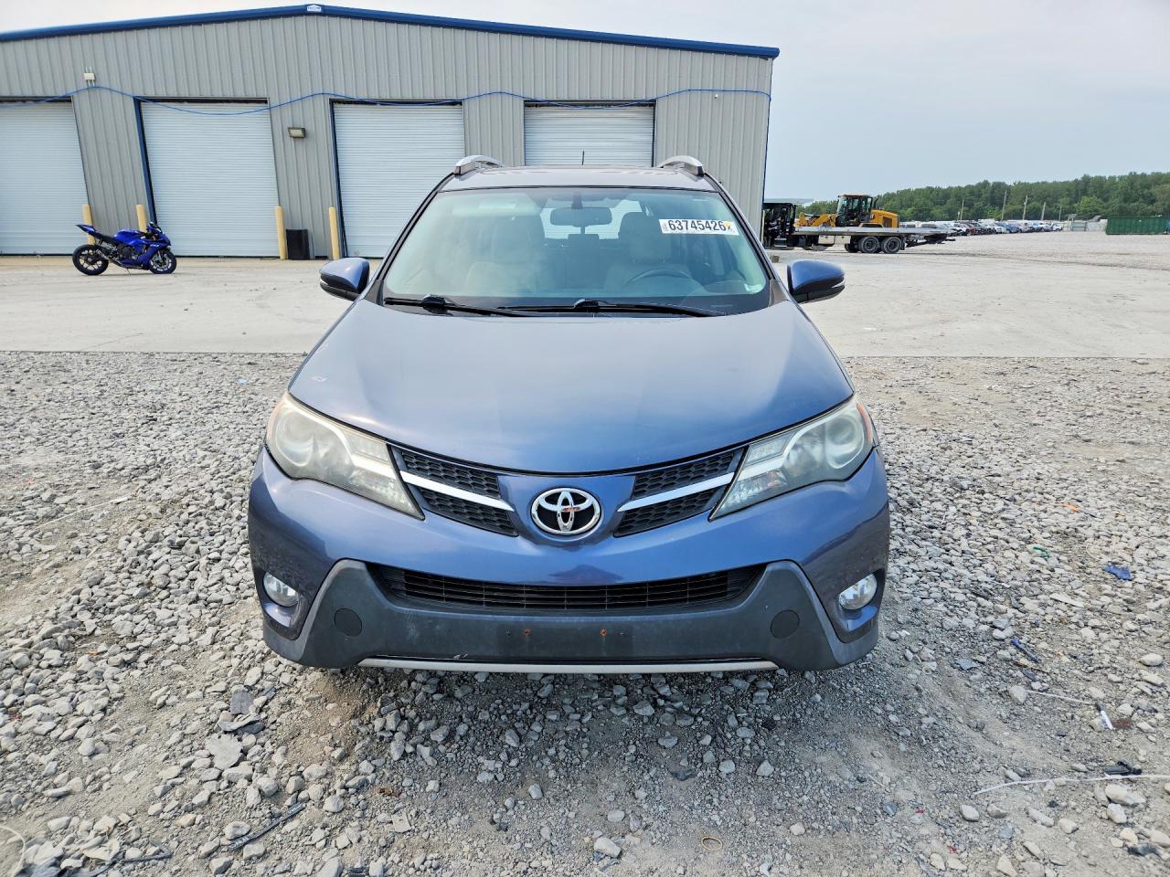 2013 Toyota Rav4 Limited Blue vin: JTMYFREV6DD025381