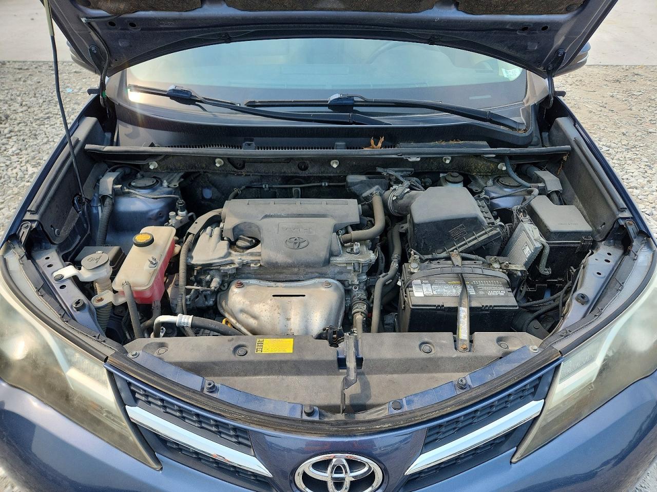 2013 Toyota Rav4 Limited Blue vin: JTMYFREV6DD025381