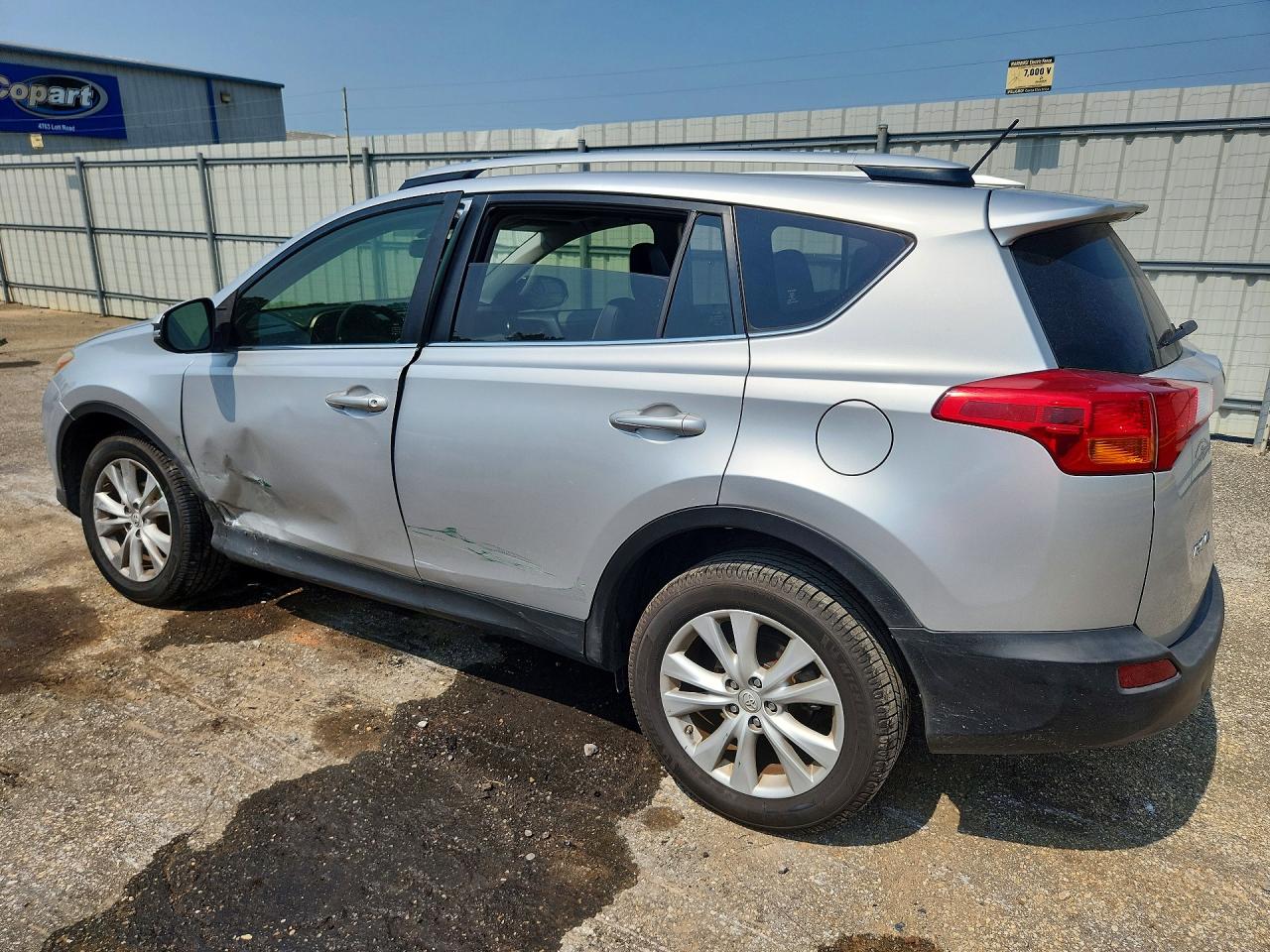 2013 Toyota Rav4 Limited Silver vin: JTMYFREV7DD009318