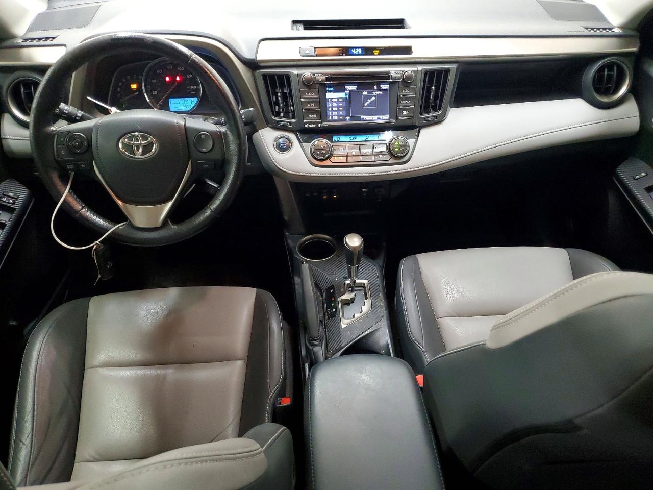 2015 Toyota Rav4 Limited Gray vin: JTMYFREV7FJ056143
