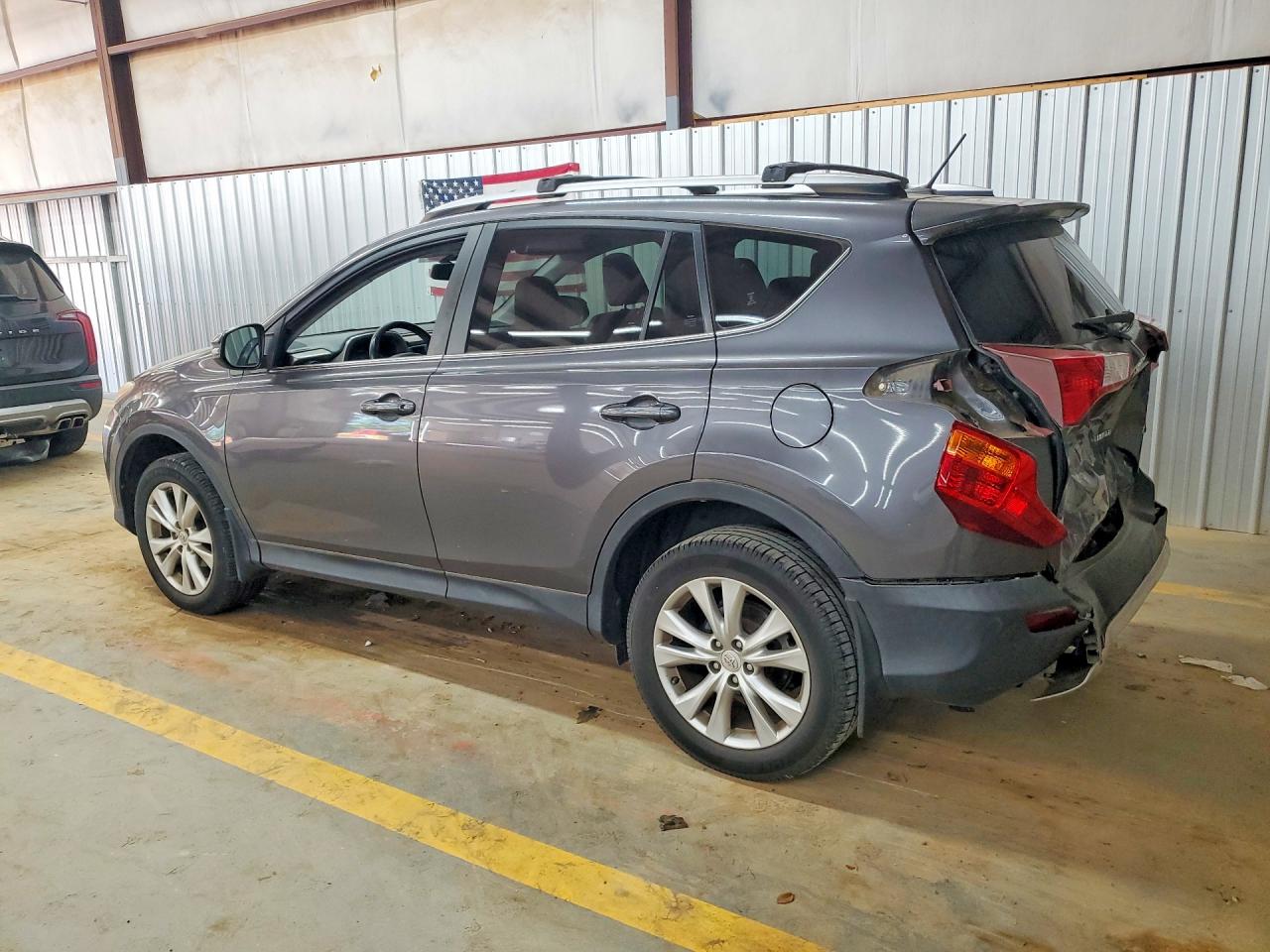 2015 Toyota Rav4 Limited Gray vin: JTMYFREV7FJ056143