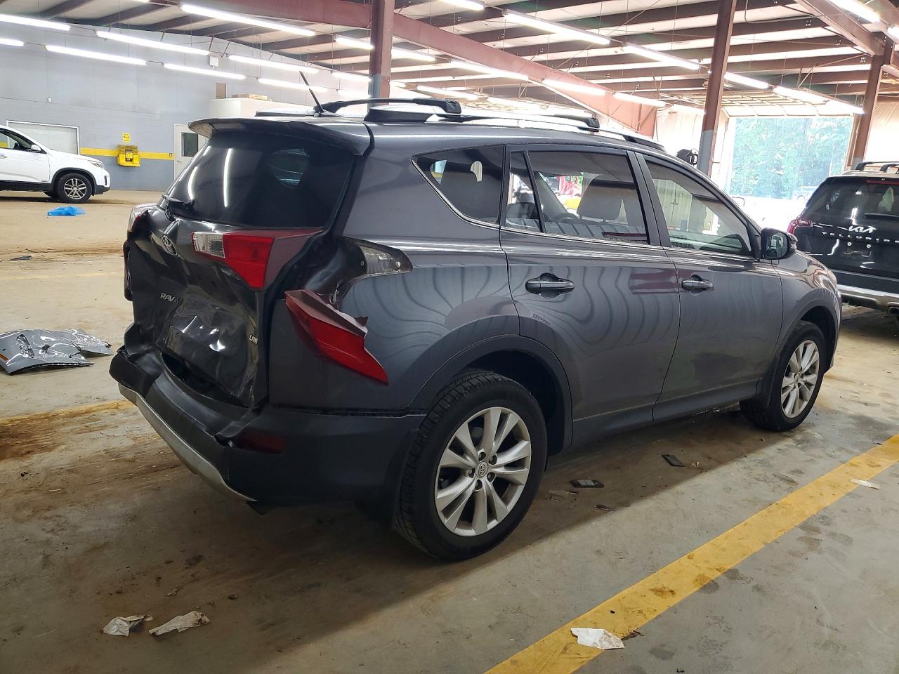 2015 Toyota Rav4 Limited Gray vin: JTMYFREV7FJ056143