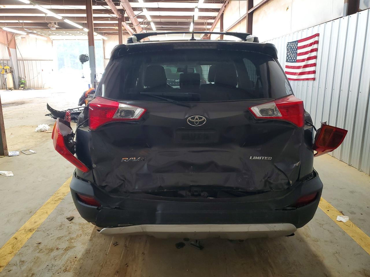 2015 Toyota Rav4 Limited Gray vin: JTMYFREV7FJ056143