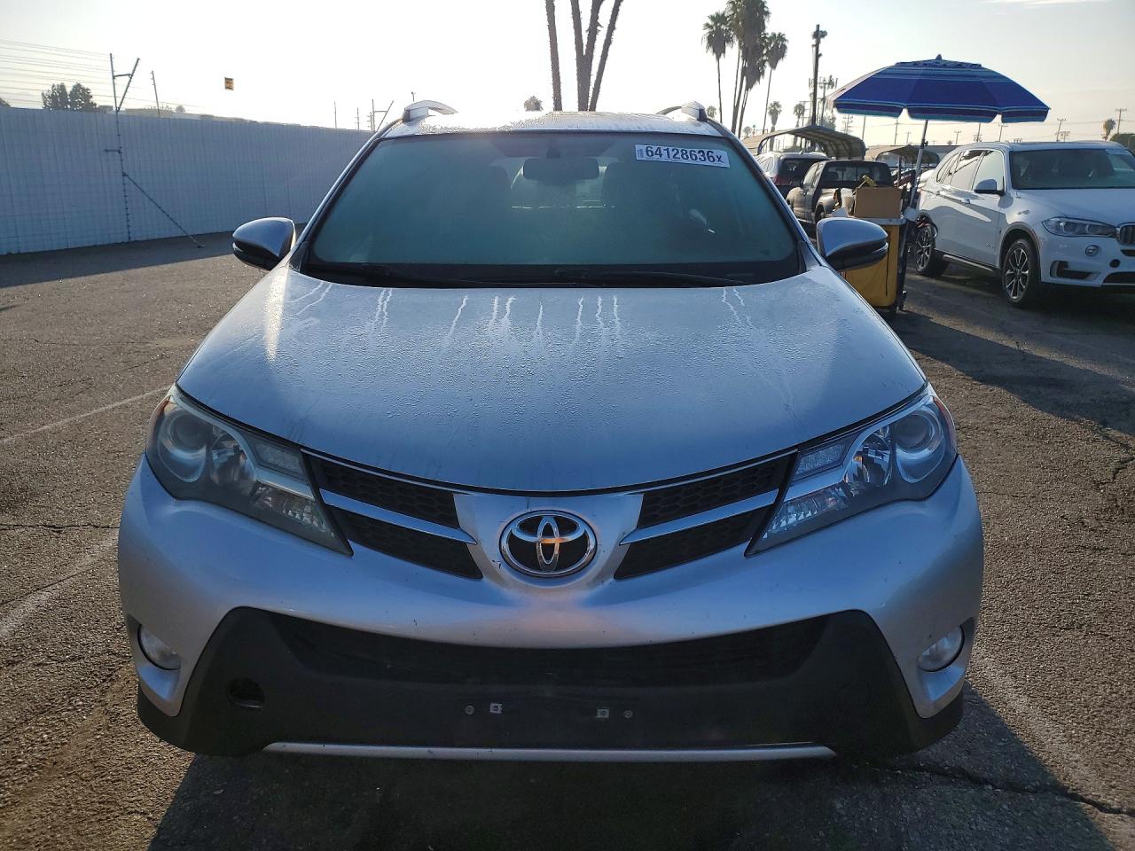 2013 Toyota Rav4 Limited Silver vin: JTMYFREV8D5011587