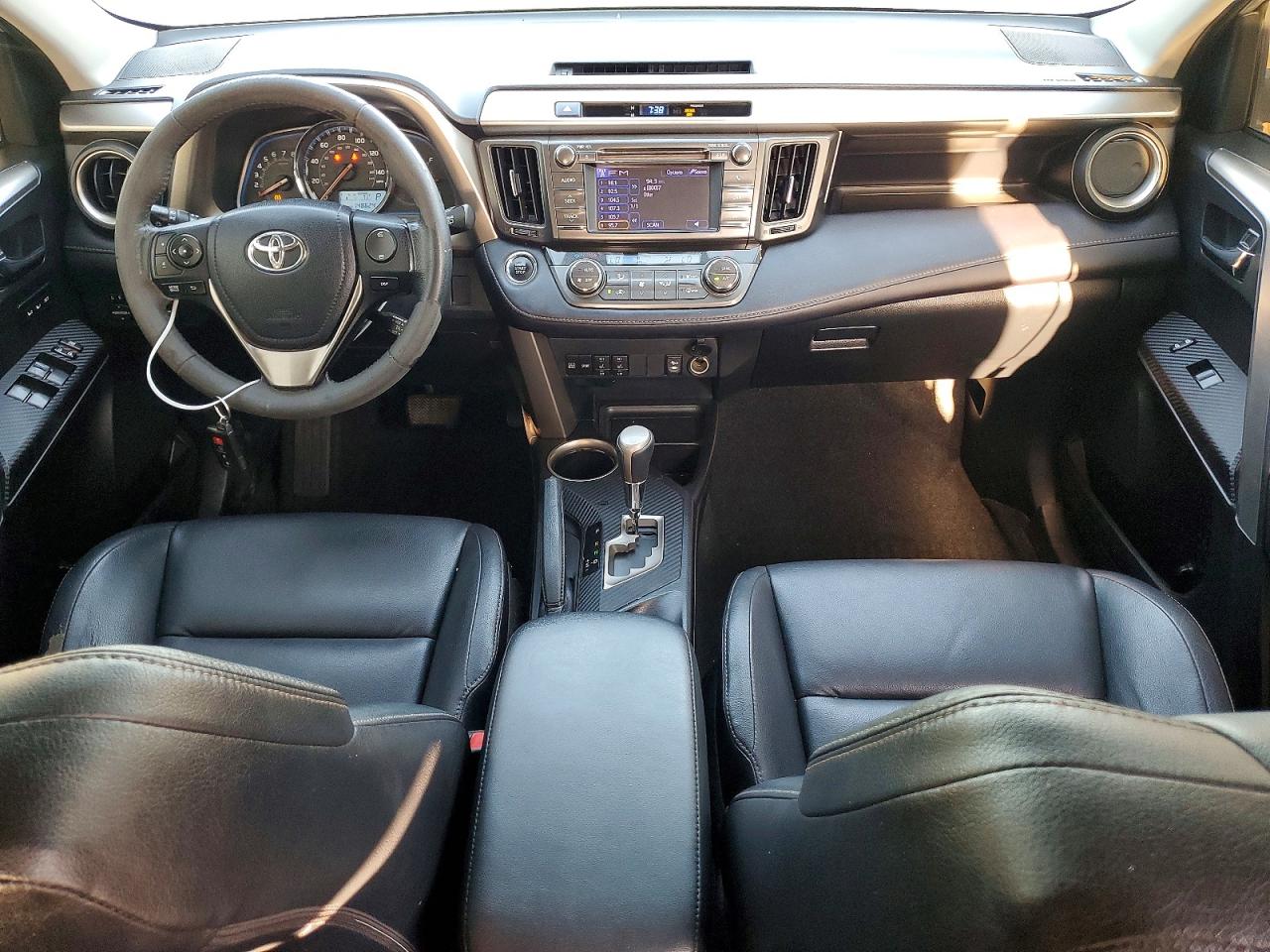 2013 Toyota Rav4 Limited Silver vin: JTMYFREV8D5011587