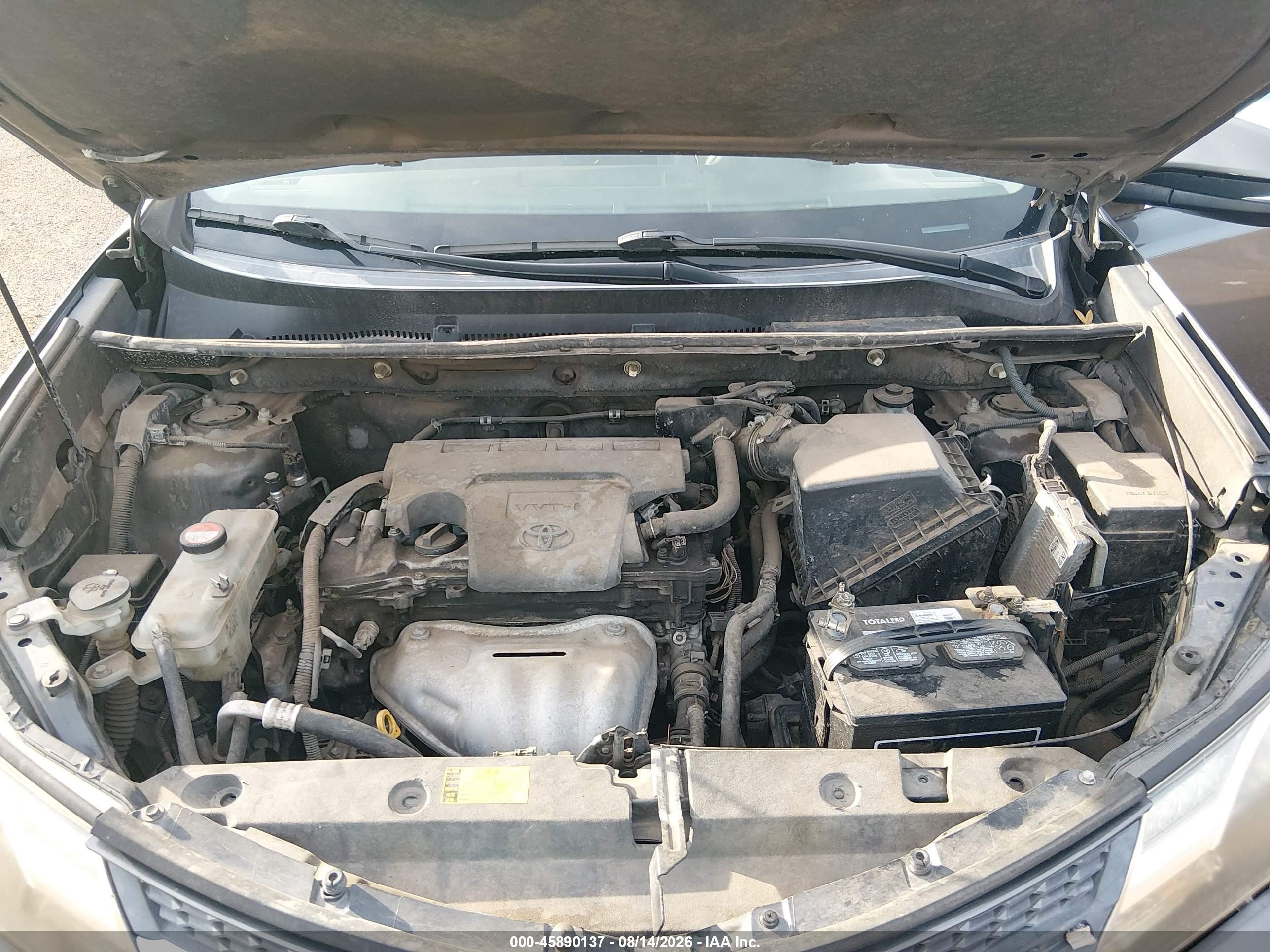 2014 Toyota Rav4 Limited Gray vin: JTMYFREV8ED039655