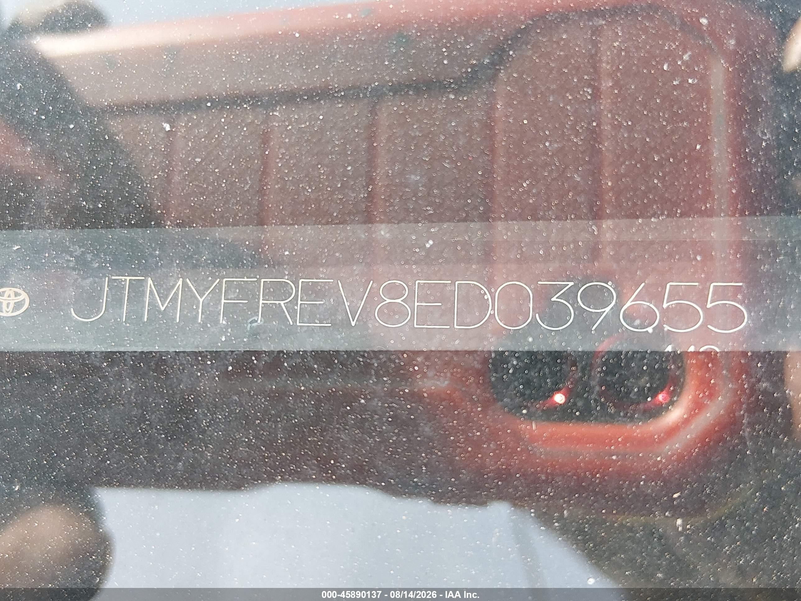 2014 Toyota Rav4 Limited Gray vin: JTMYFREV8ED039655
