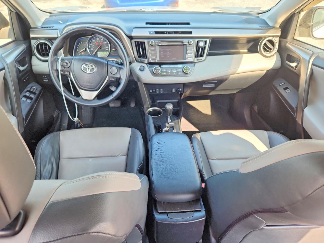 2014 Toyota Rav4 Limited Silver vin: JTMYFREV9ED035503