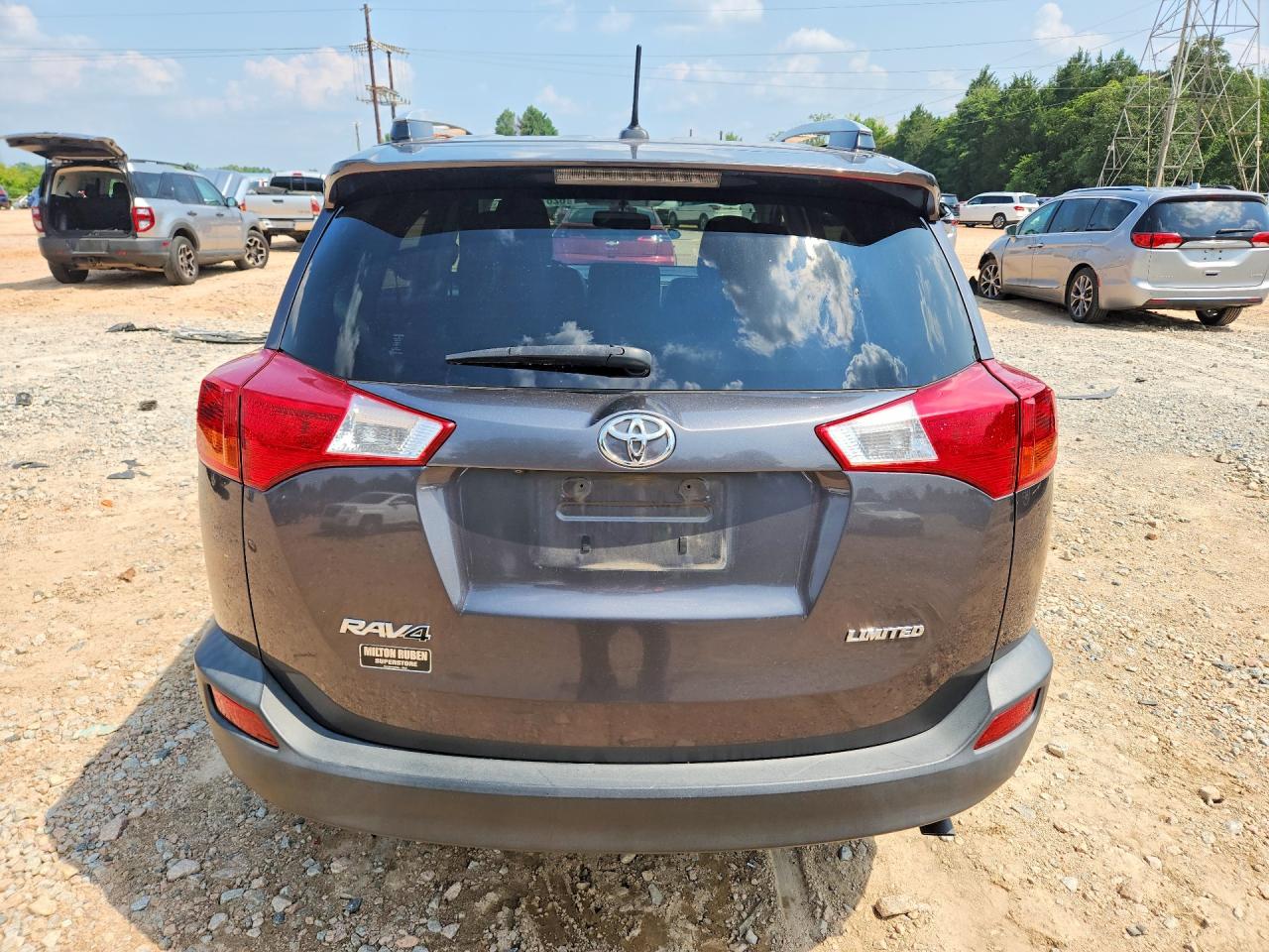 2015 Toyota Rav4 Limited Silver vin: JTMYFREV9FJ041577