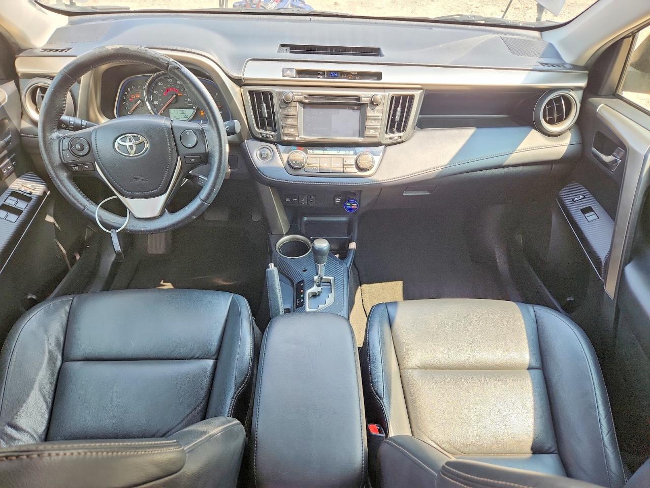 2015 Toyota Rav4 Limited Silver vin: JTMYFREV9FJ041577