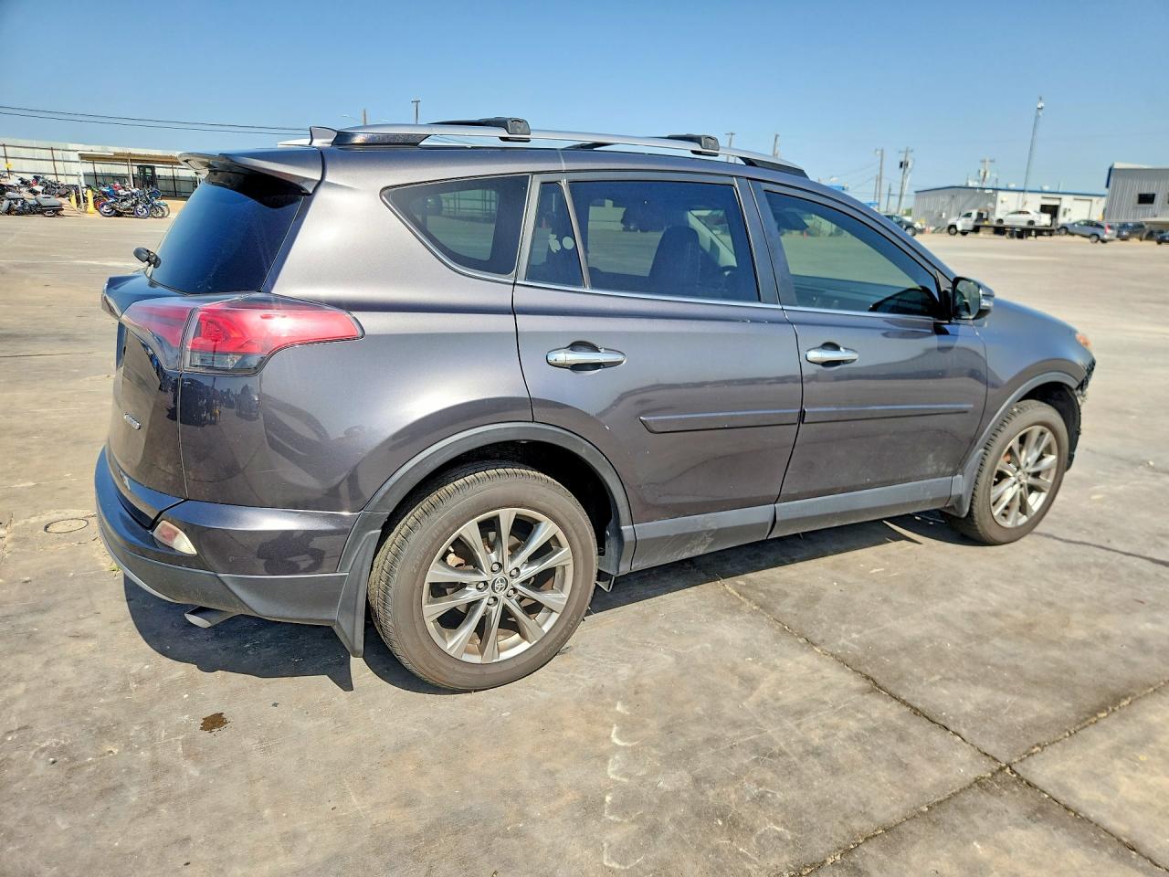 2017 Toyota Rav4 Limited Gray vin: JTMYFREV9HJ141424