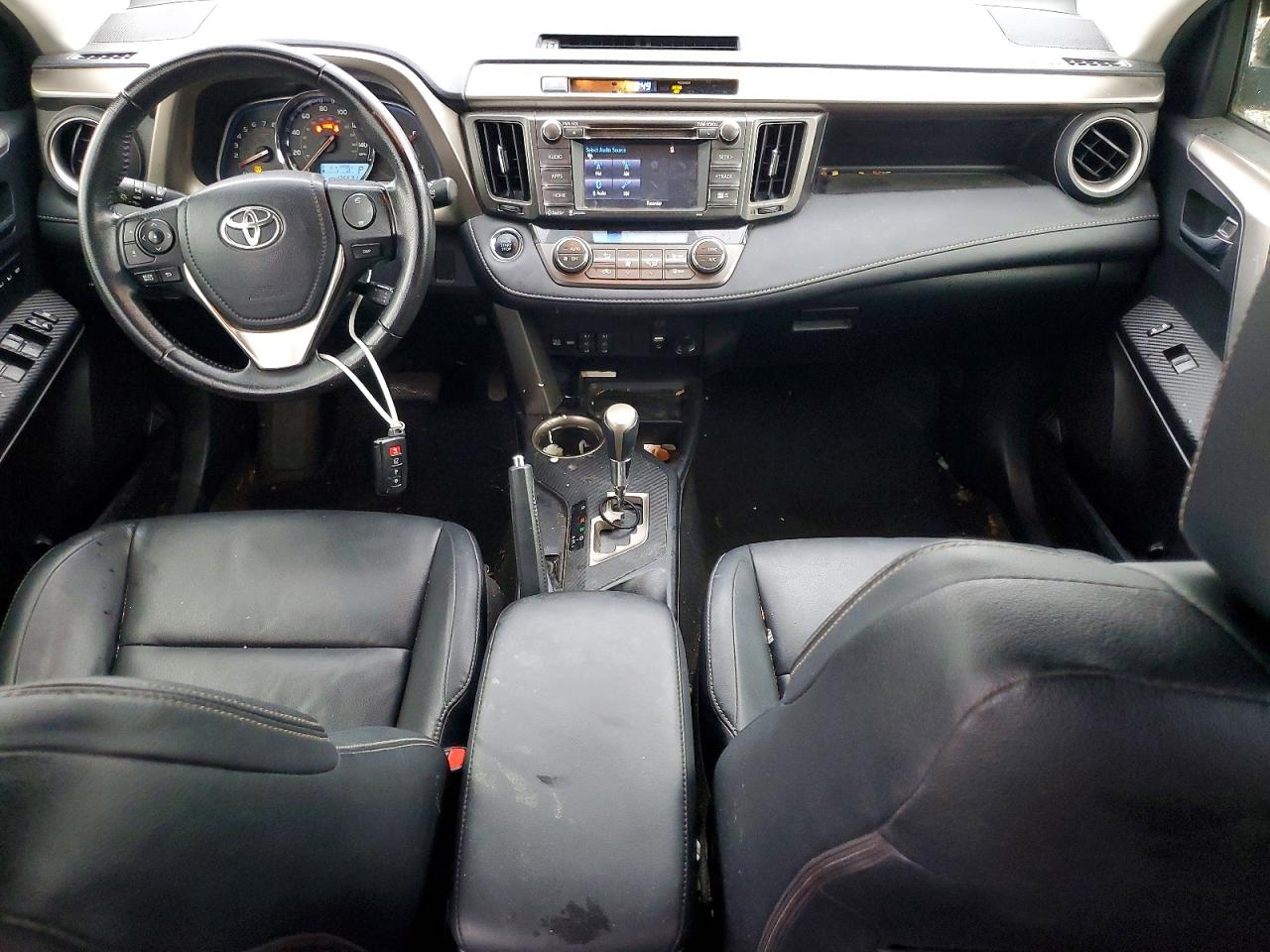 2014 Toyota Rav4 Limited Brown vin: JTMYFREVXED039396