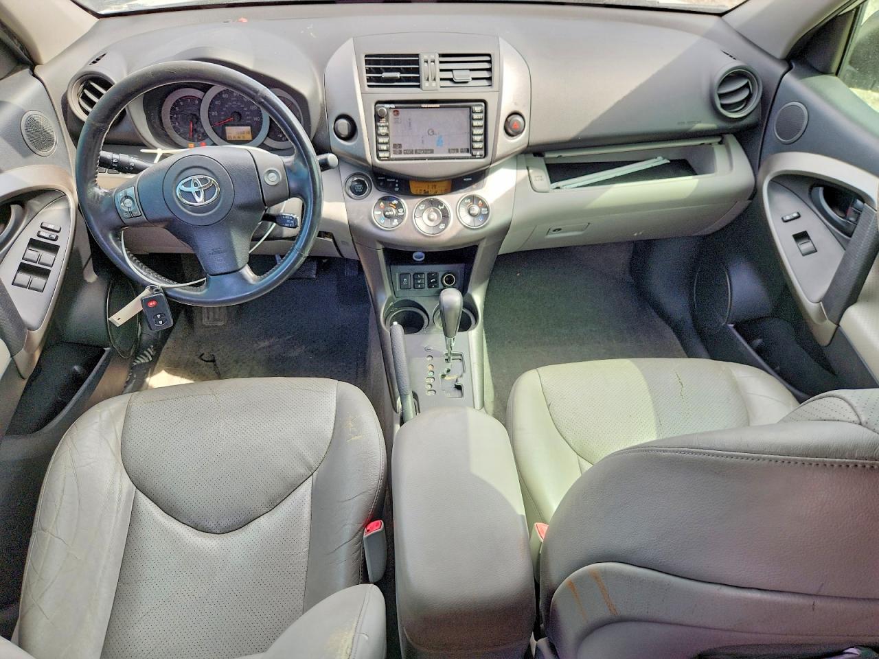 2010 Toyota Rav4 Limited White vin: JTMYK4DV1AD004398