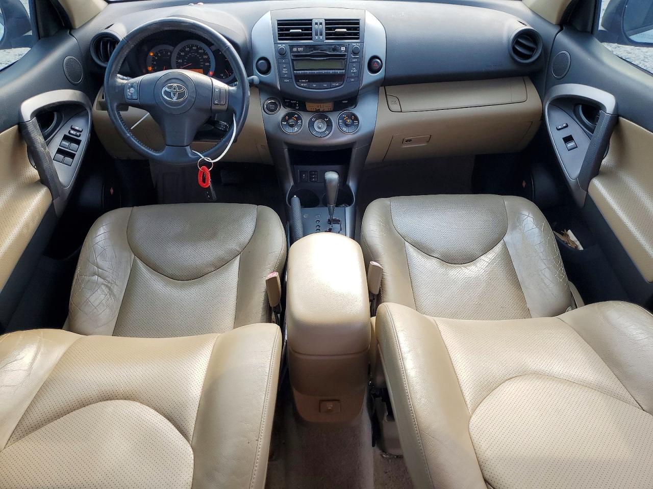 2010 Toyota Rav4 Limited Белый vin: JTMYK4DV1AD004627