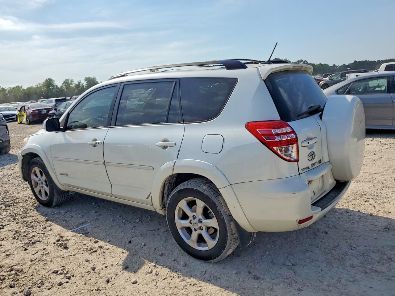 2010 Toyota Rav4 Limited Белый vin: JTMYK4DV1AD004627