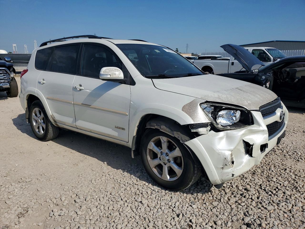 2010 Toyota Rav4 Limited Белый vin: JTMYK4DV1AD004627