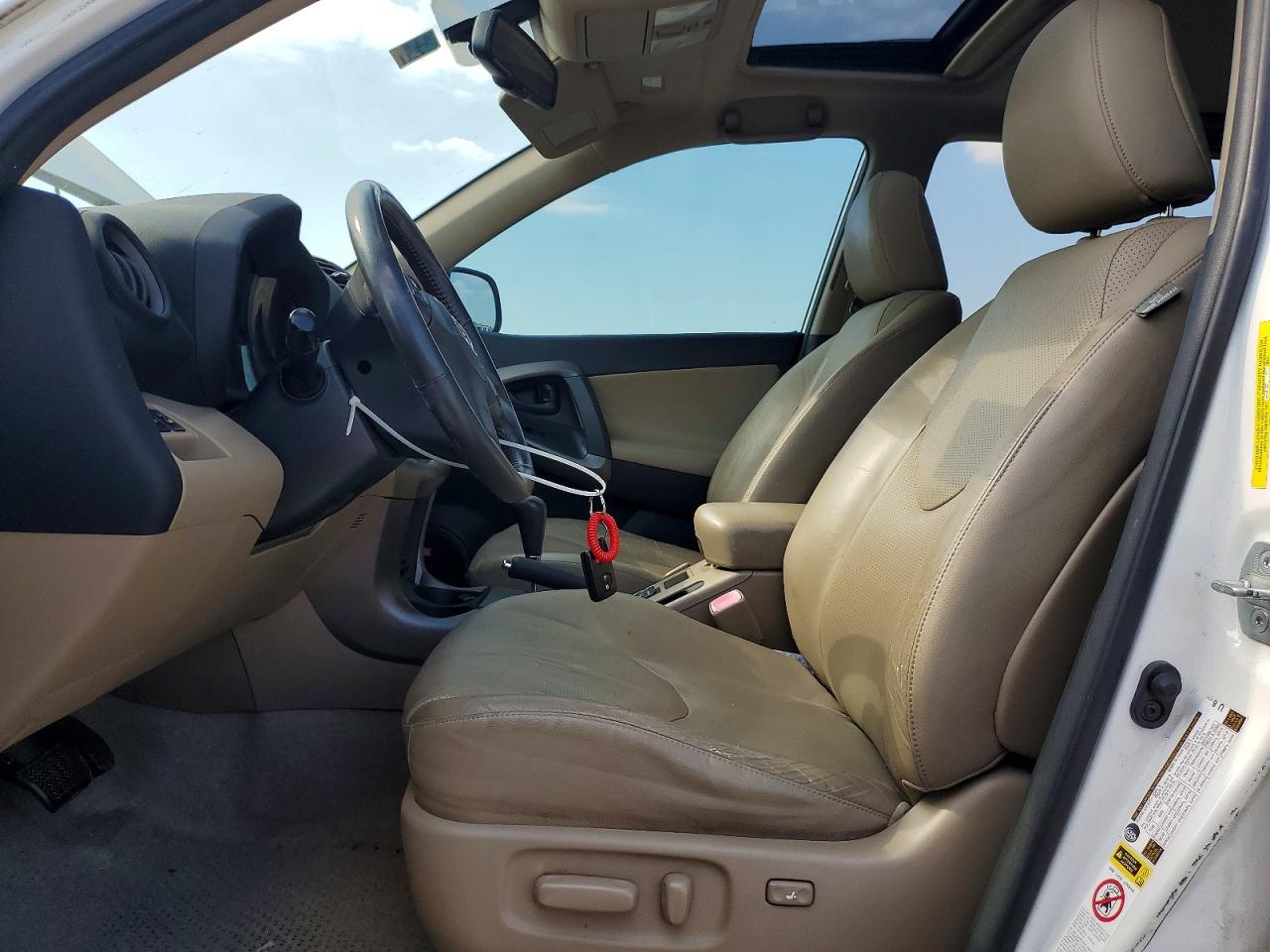 2010 Toyota Rav4 Limited Белый vin: JTMYK4DV1AD004627