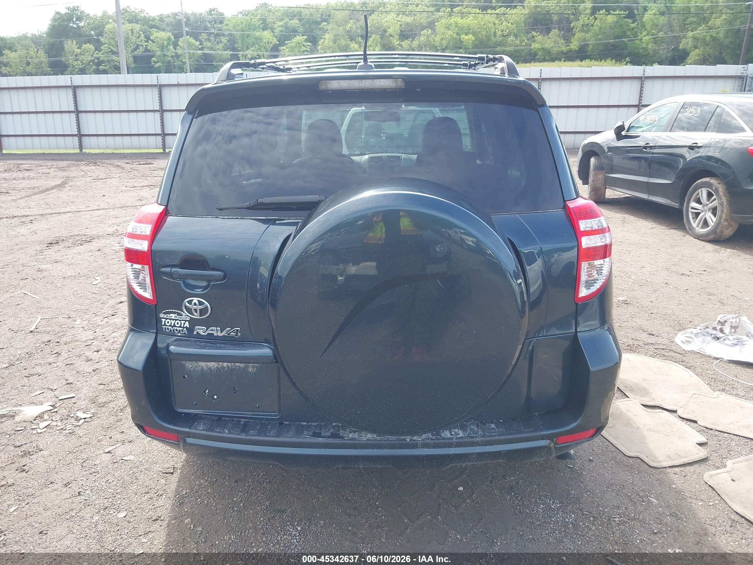 2010 Toyota Rav4 Limited V6 Light Blue vin: JTMYK4DV3AD003608