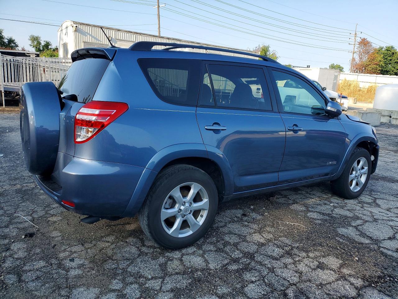 2010 Toyota Rav4 Limited Blue vin: JTMYK4DV4AD004640