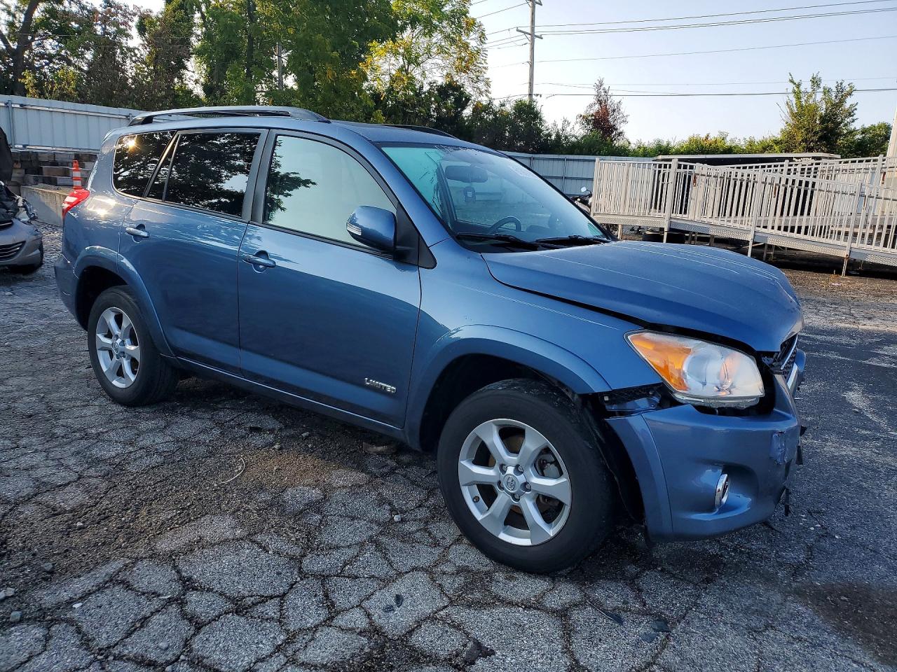 2010 Toyota Rav4 Limited Blue vin: JTMYK4DV4AD004640
