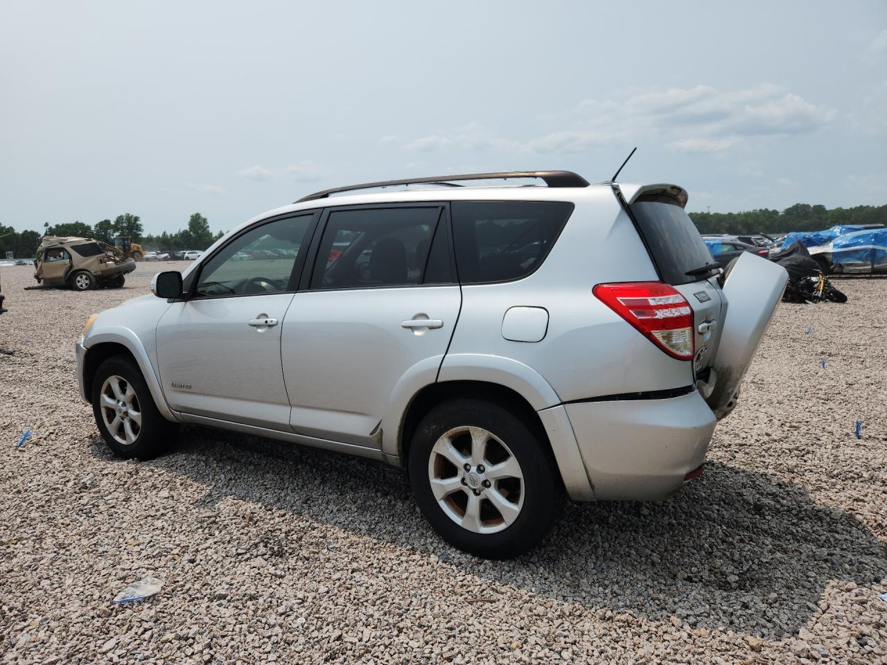 2012 Toyota Rav4 Limited Silver vin: JTMYK4DV4C5027946