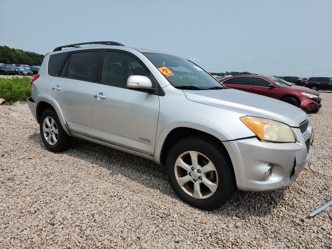 2012 Toyota Rav4 Limited Silver vin: JTMYK4DV4C5027946
