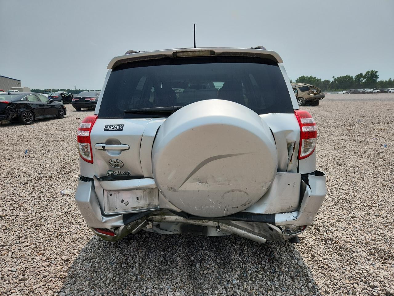 2012 Toyota Rav4 Limited Silver vin: JTMYK4DV4C5027946