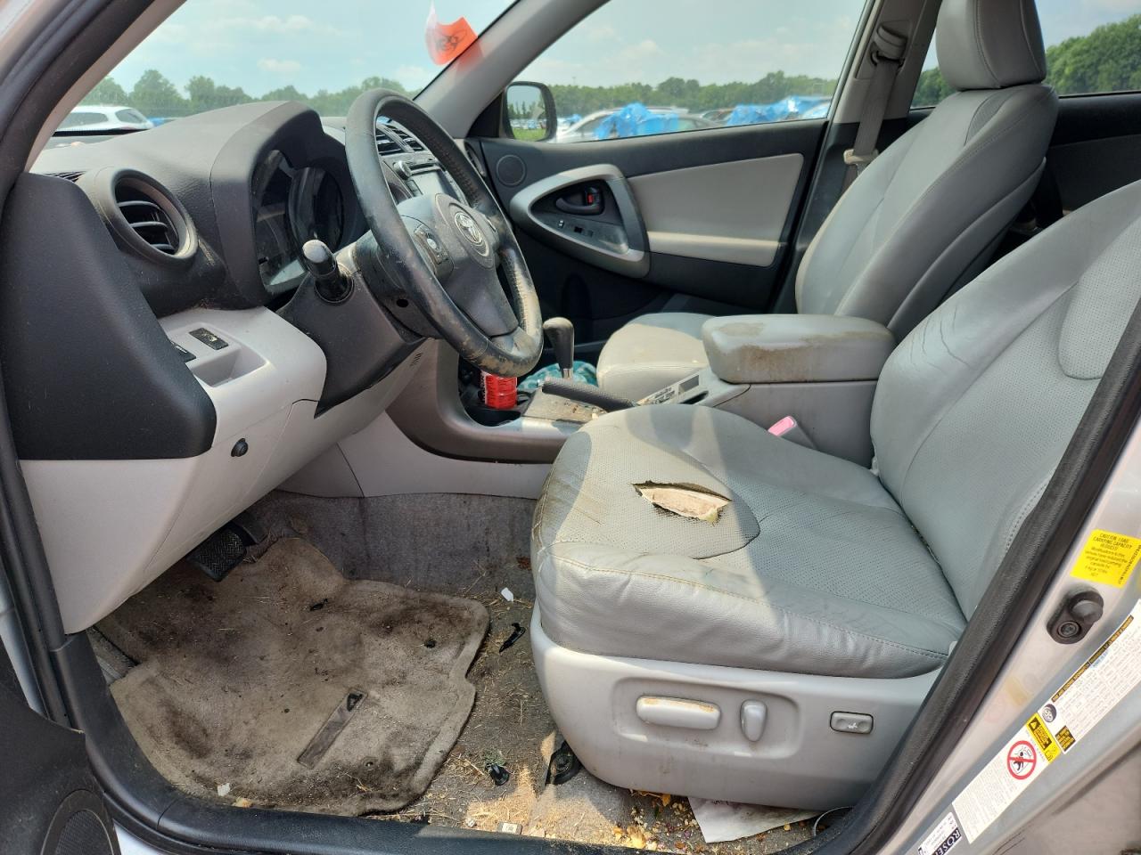 2012 Toyota Rav4 Limited Silver vin: JTMYK4DV4C5027946