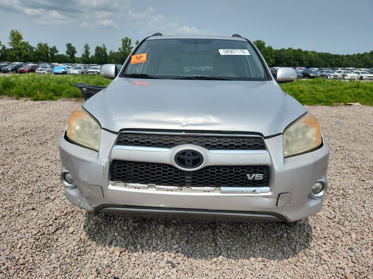 2012 Toyota Rav4 Limited Silver vin: JTMYK4DV4C5027946