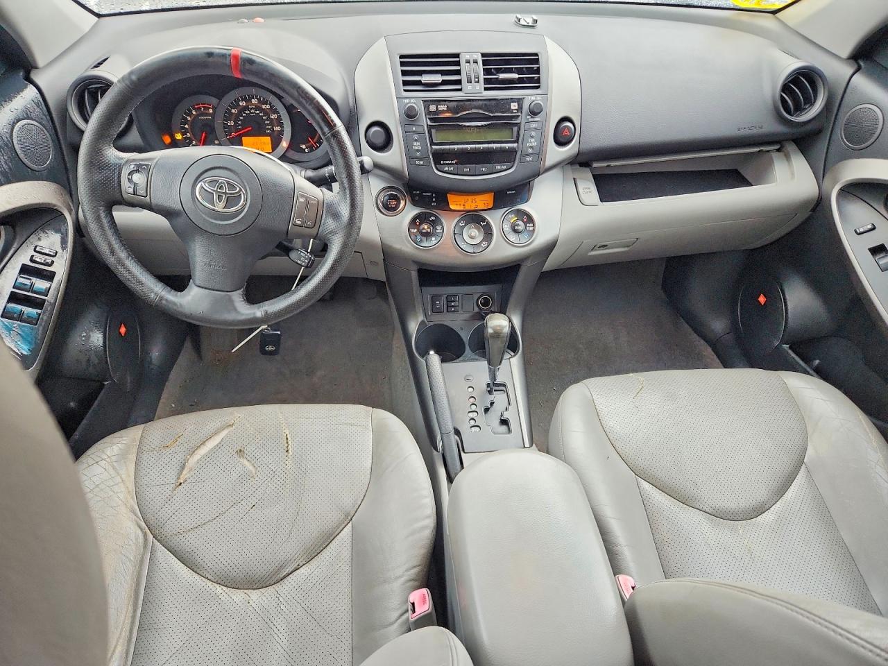 2010 Toyota Rav4 Limited White vin: JTMYK4DV8A5026456