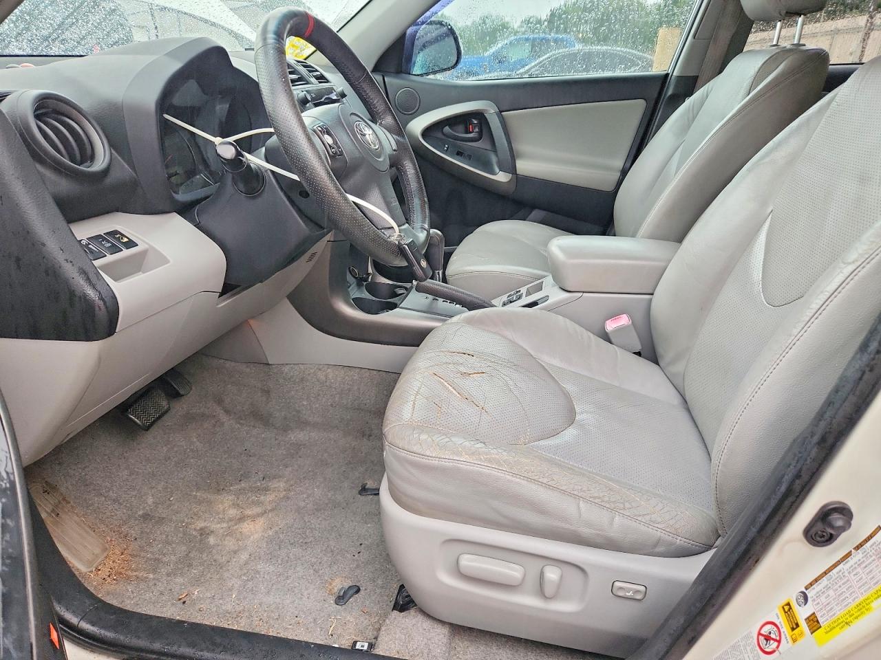 2010 Toyota Rav4 Limited White vin: JTMYK4DV8A5026456