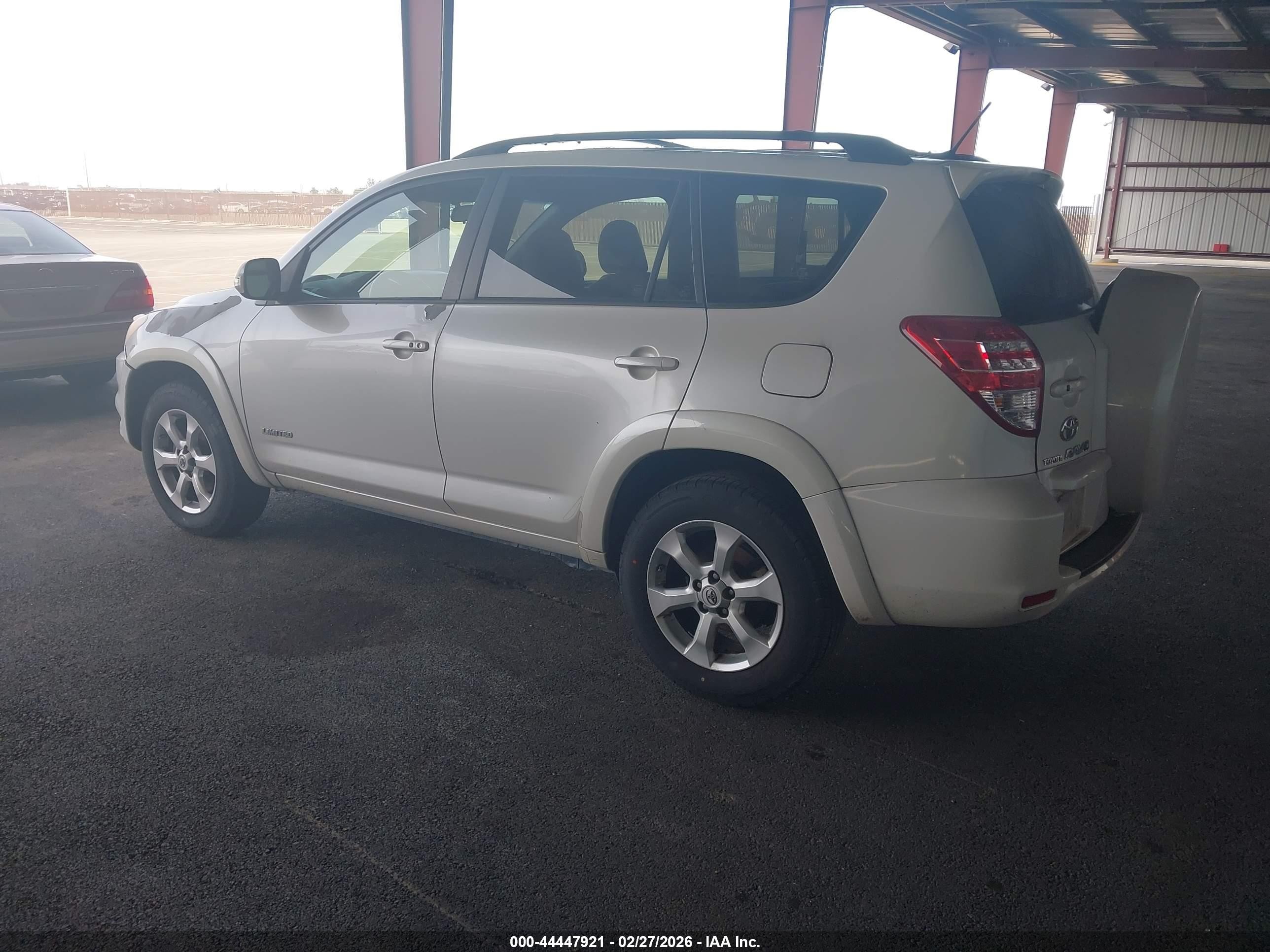 2010 Toyota Rav4 Limited V6 White vin: JTMYK4DVXA5026765