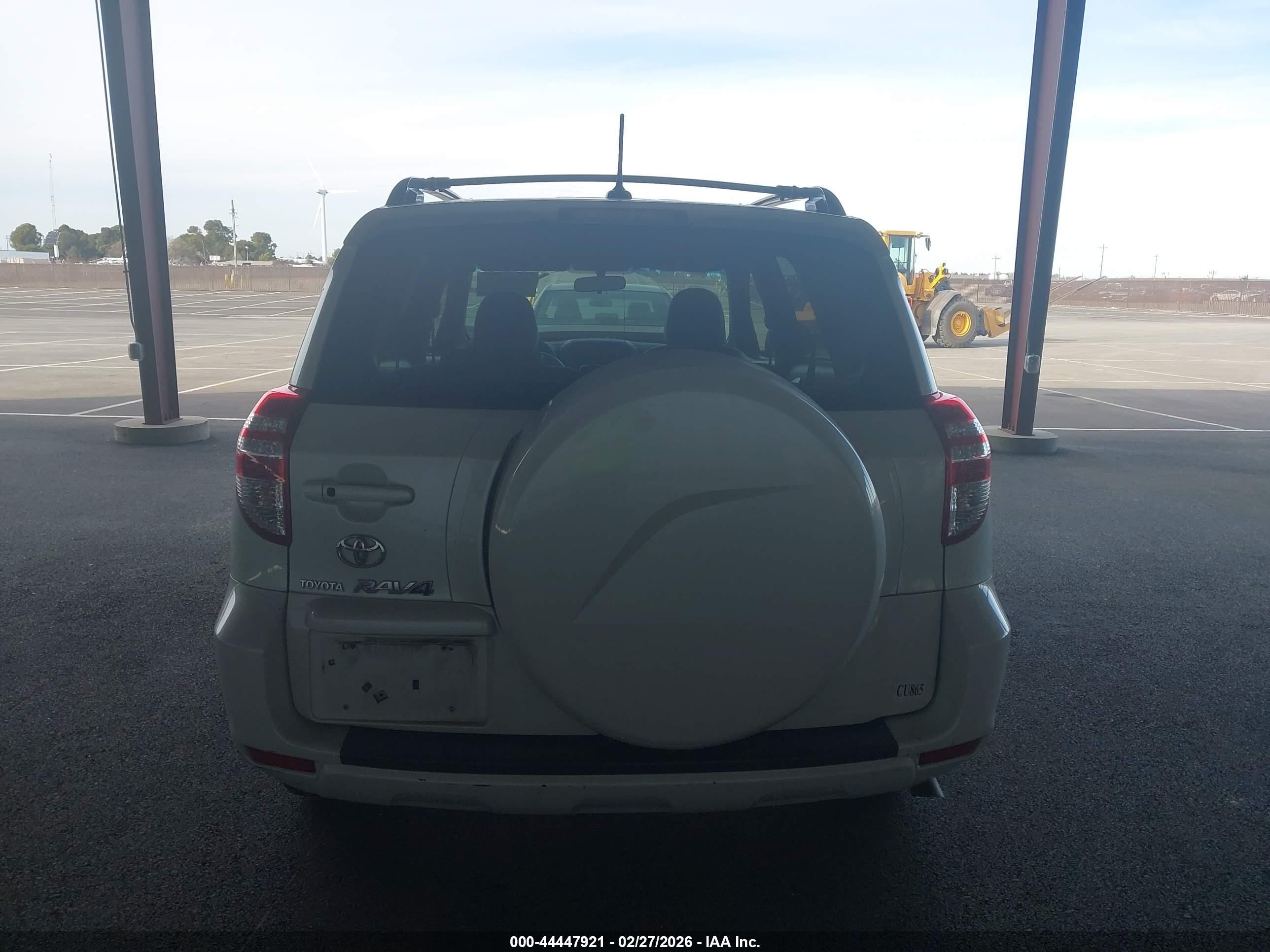 2010 Toyota Rav4 Limited V6 White vin: JTMYK4DVXA5026765