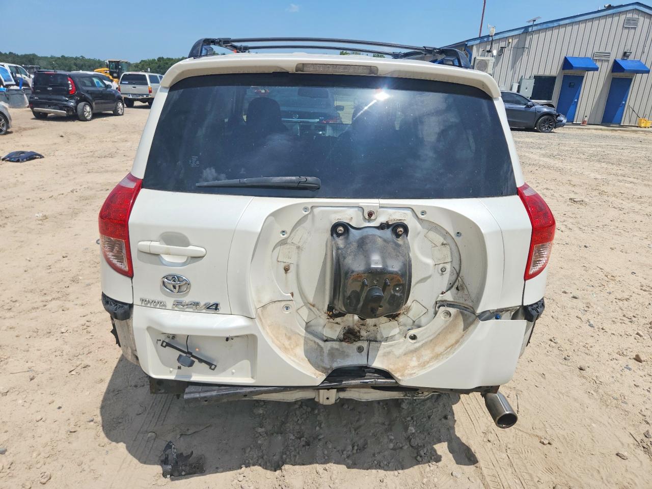 2007 Toyota Rav4 Limited White vin: JTMZD31V075076113