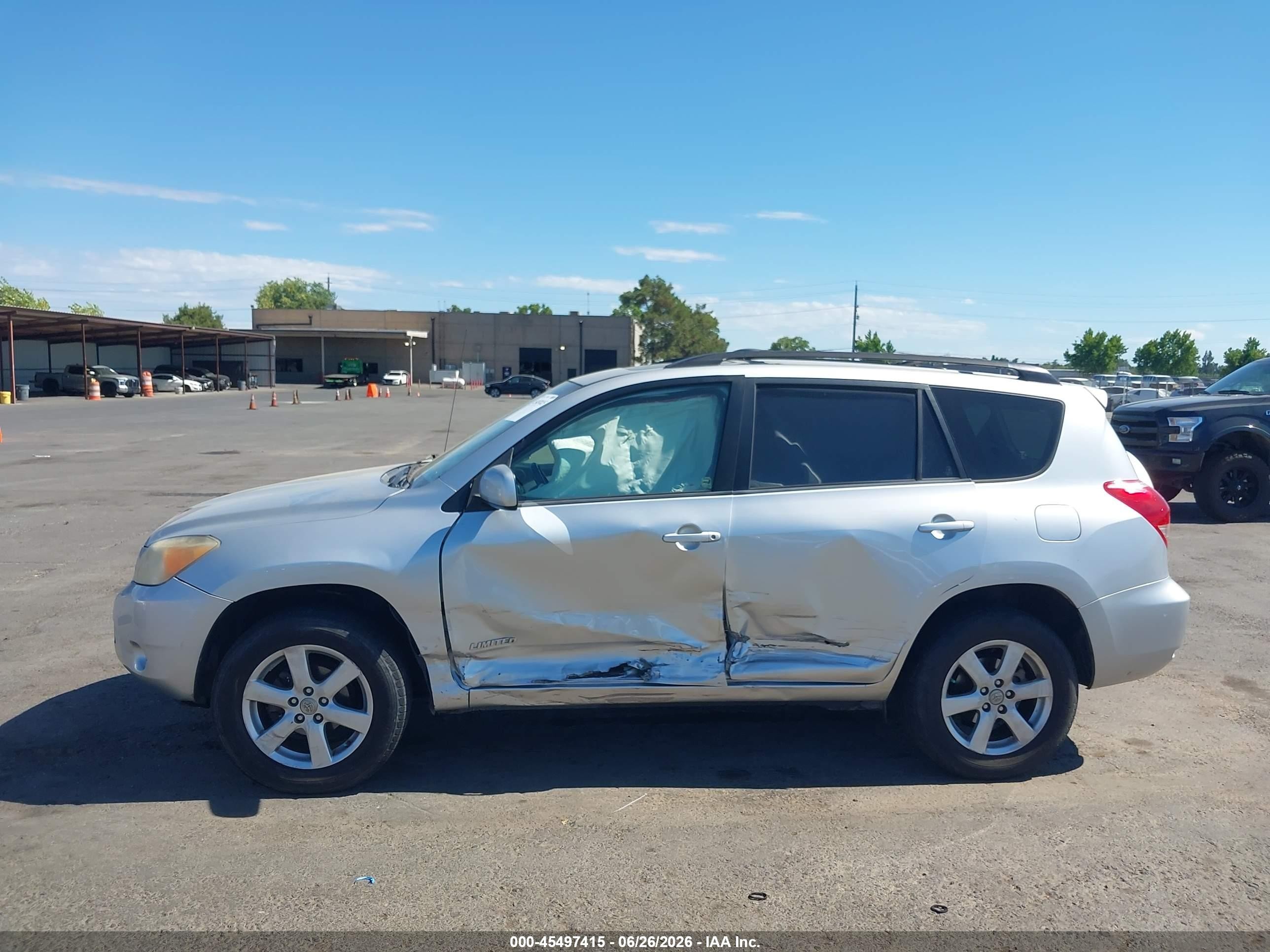 2007 Toyota Rav4 Limited Silver vin: JTMZD31V076020974