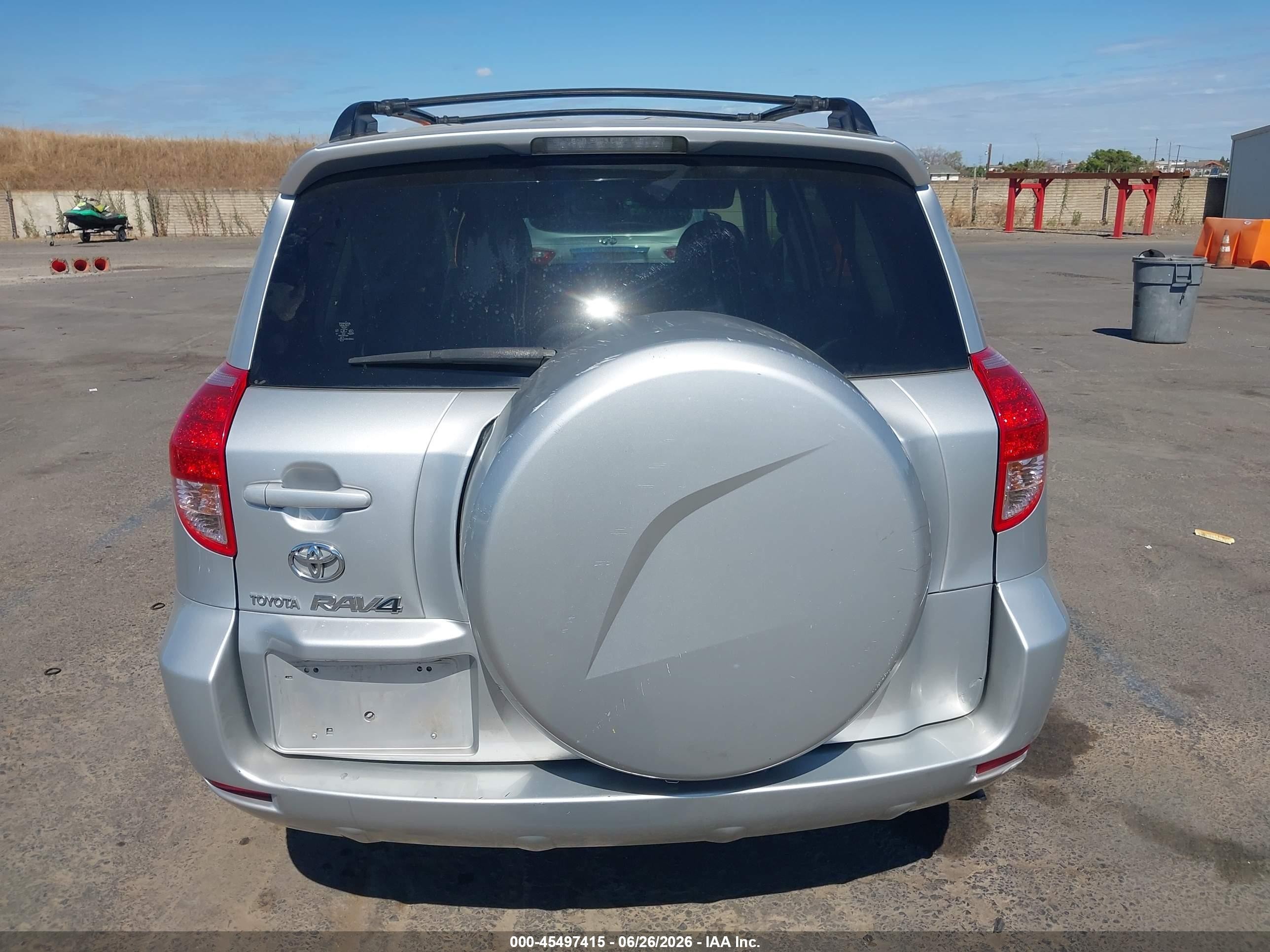 2007 Toyota Rav4 Limited Silver vin: JTMZD31V076020974